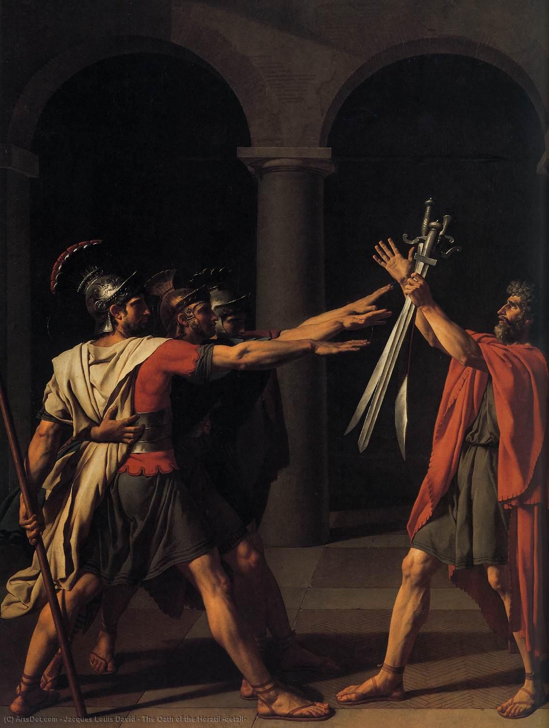 Edens Løfte (detalje) — Jacques-louis David