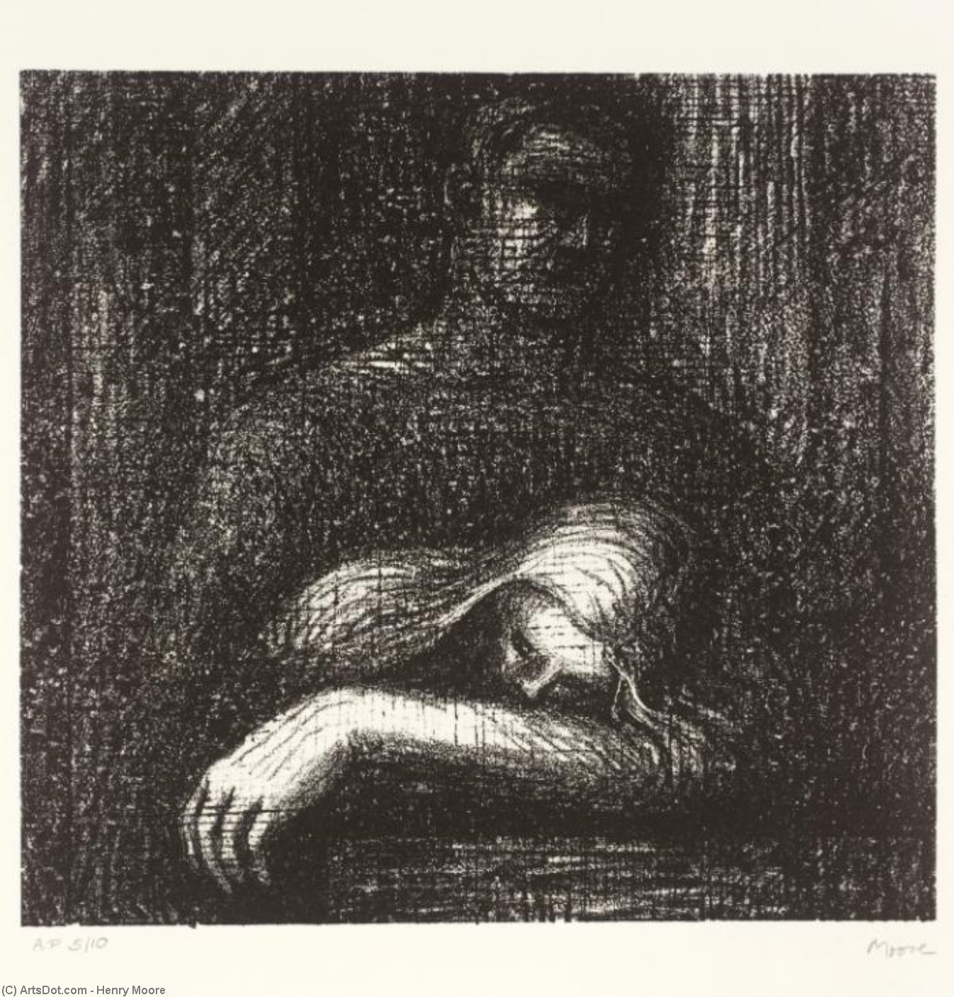 Ninnananna Testa Dormiente — Henry Moore