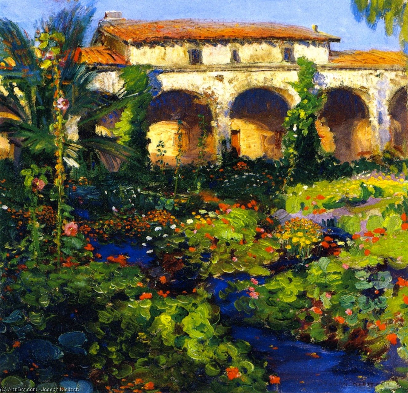 Capistrano Courtyard — ジョセフ・クライツ