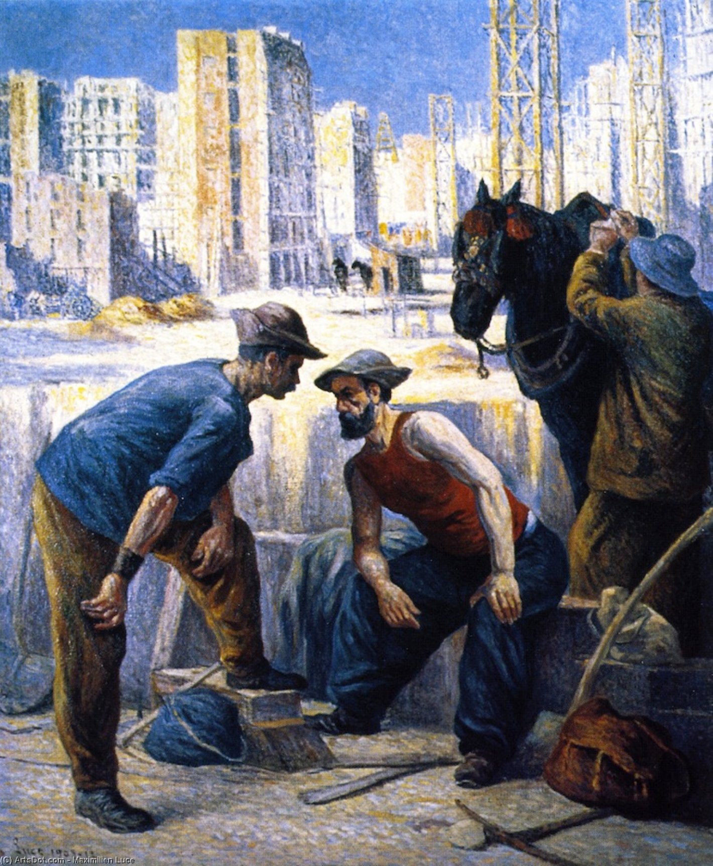 Navvies — Maximilien Luce