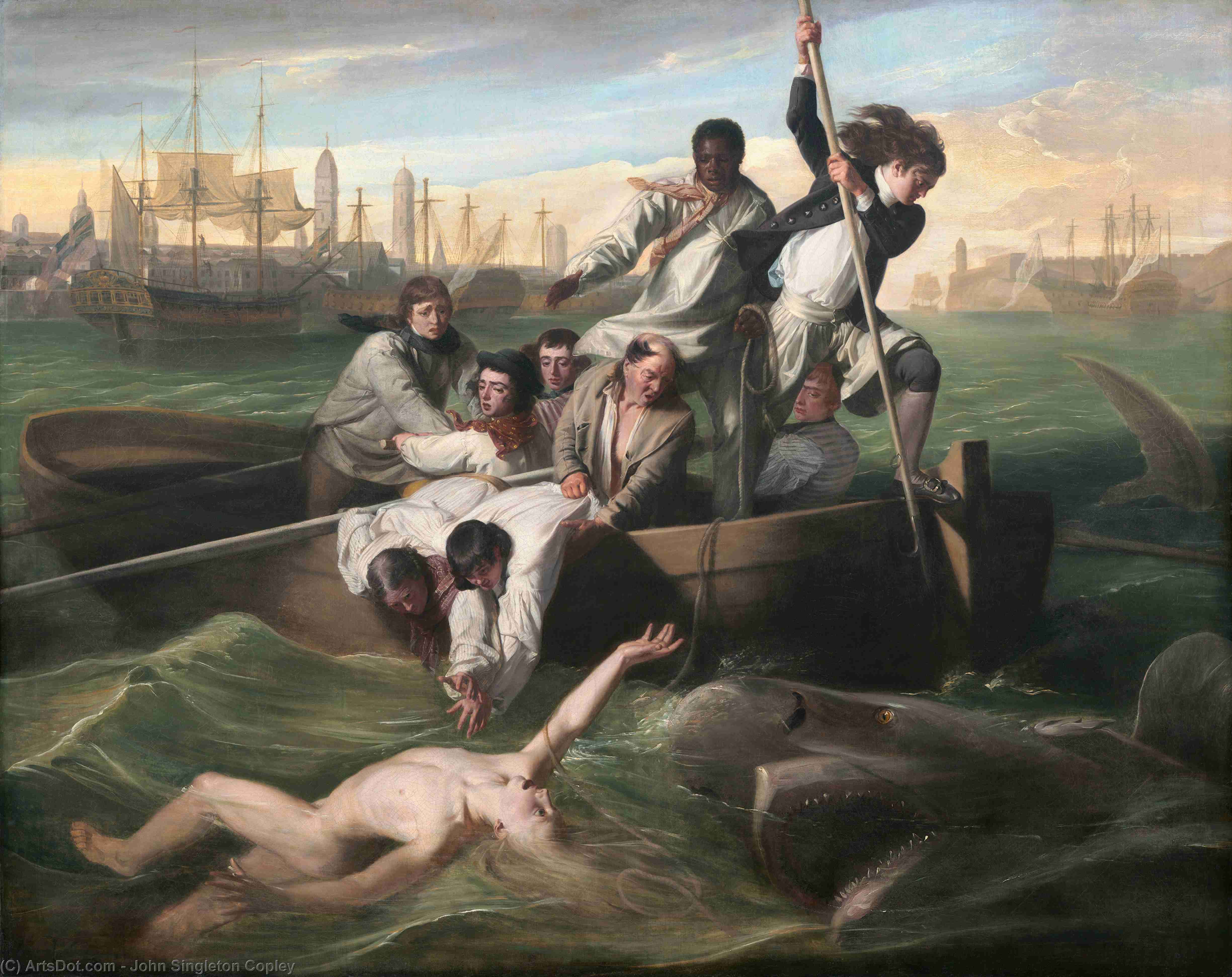 Watson E Lo Squalo — John Singleton Copley