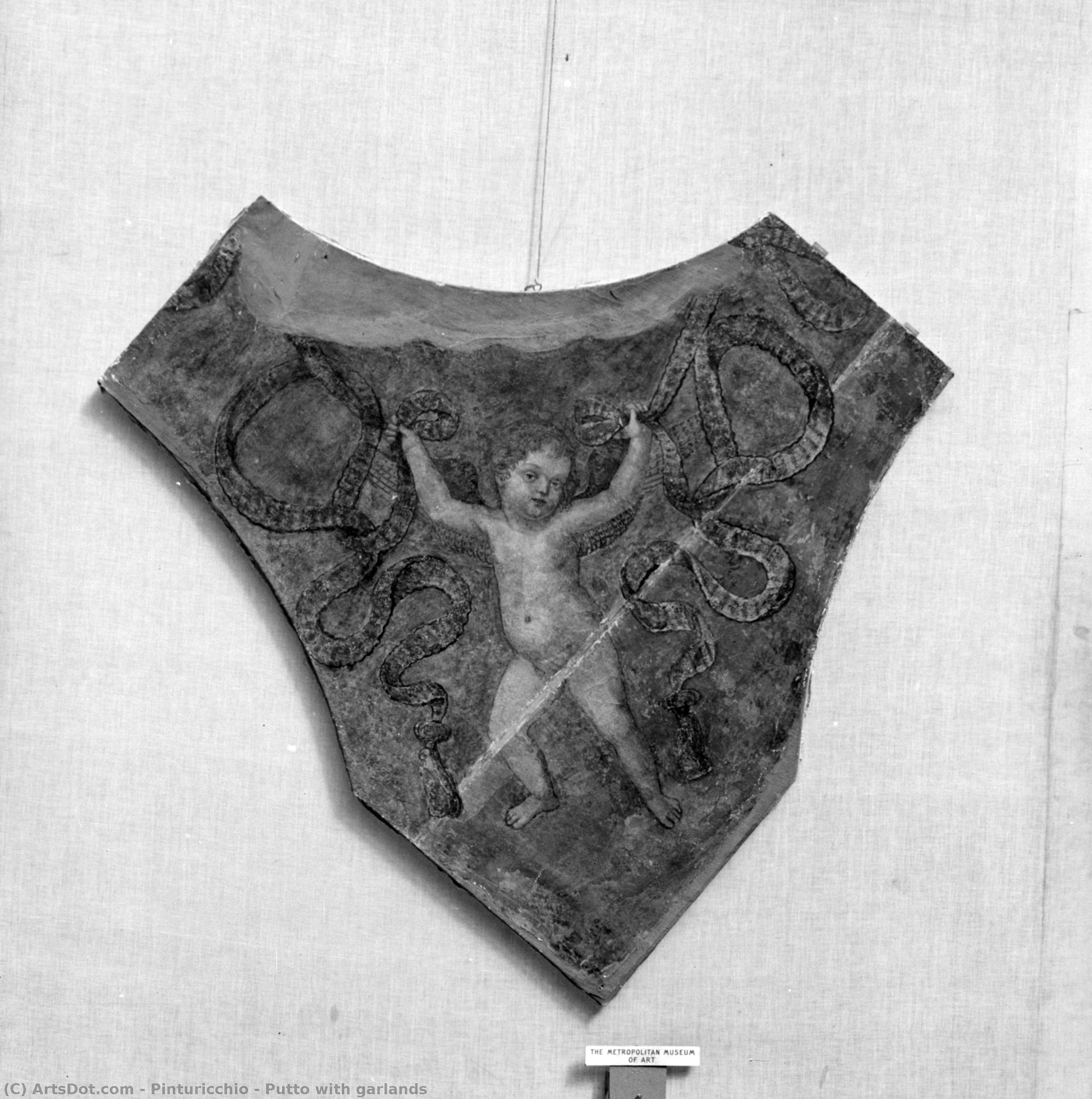 Putto With Garlands — Pinturicchio