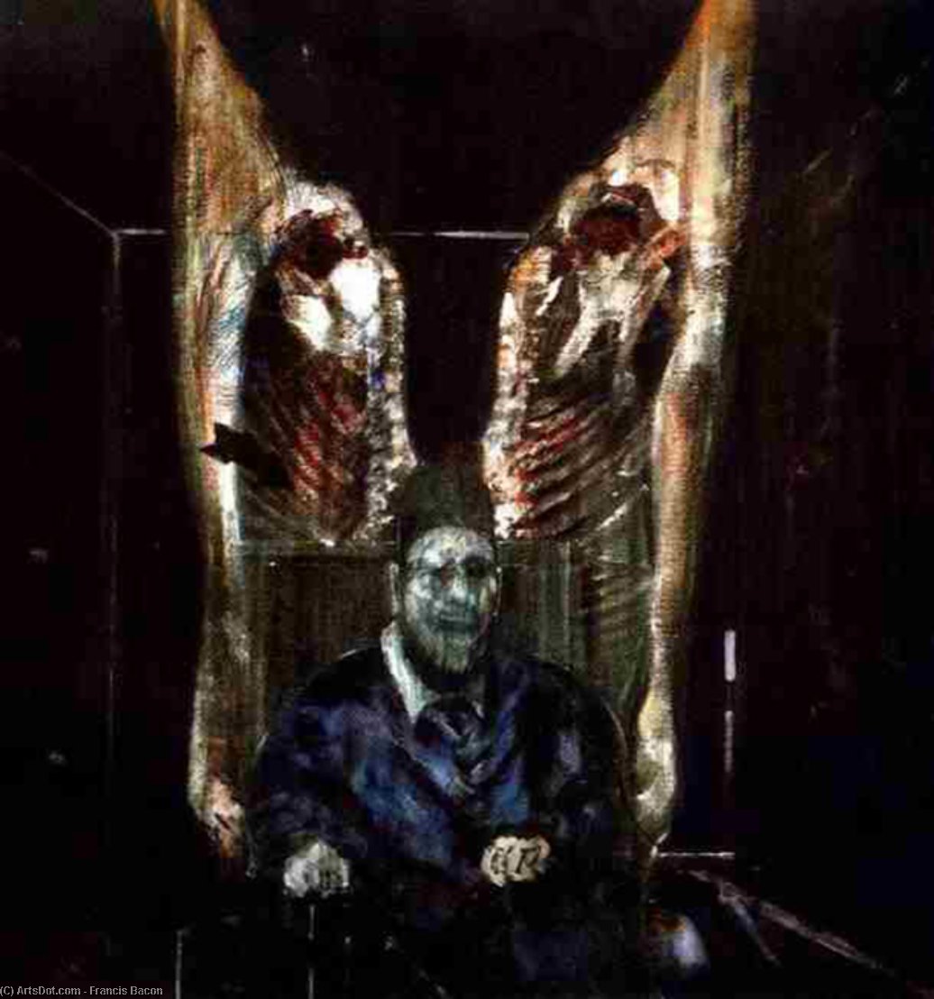 Figur Mit Fleisch — Francis Bacon