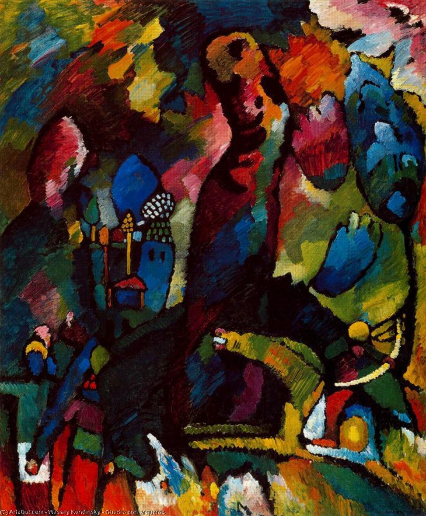 Cuadro Mit Bogenschützen — Wassily Wassilyevich Kandinsky