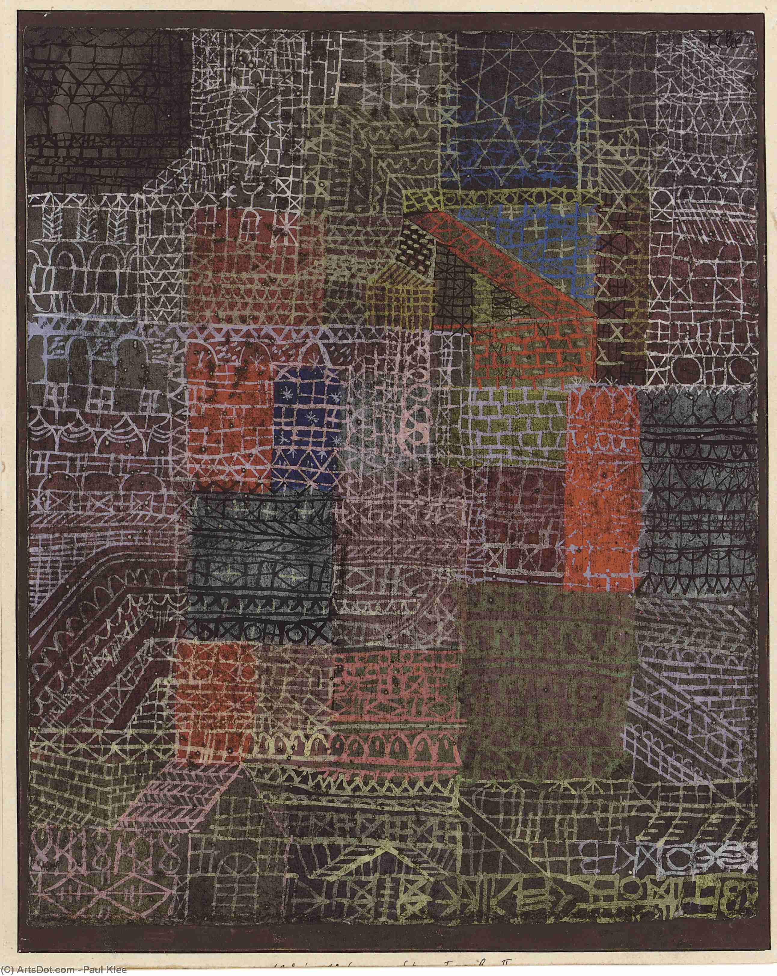Struktur Ii — Paul Klee