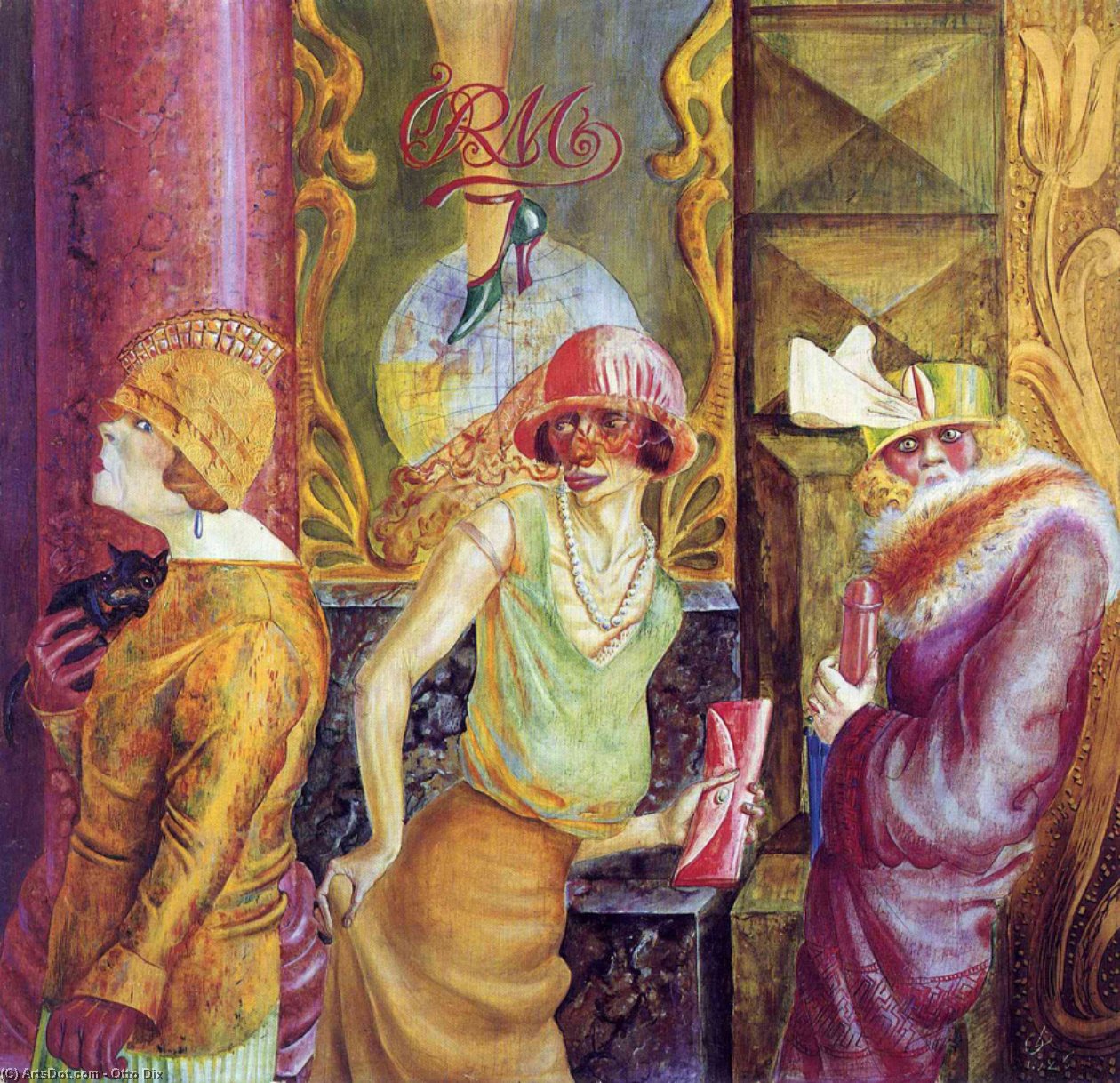 Tre Prostitute Sulla Strada — Otto Dix