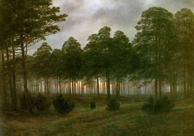 Seară — Caspar David Friedrich