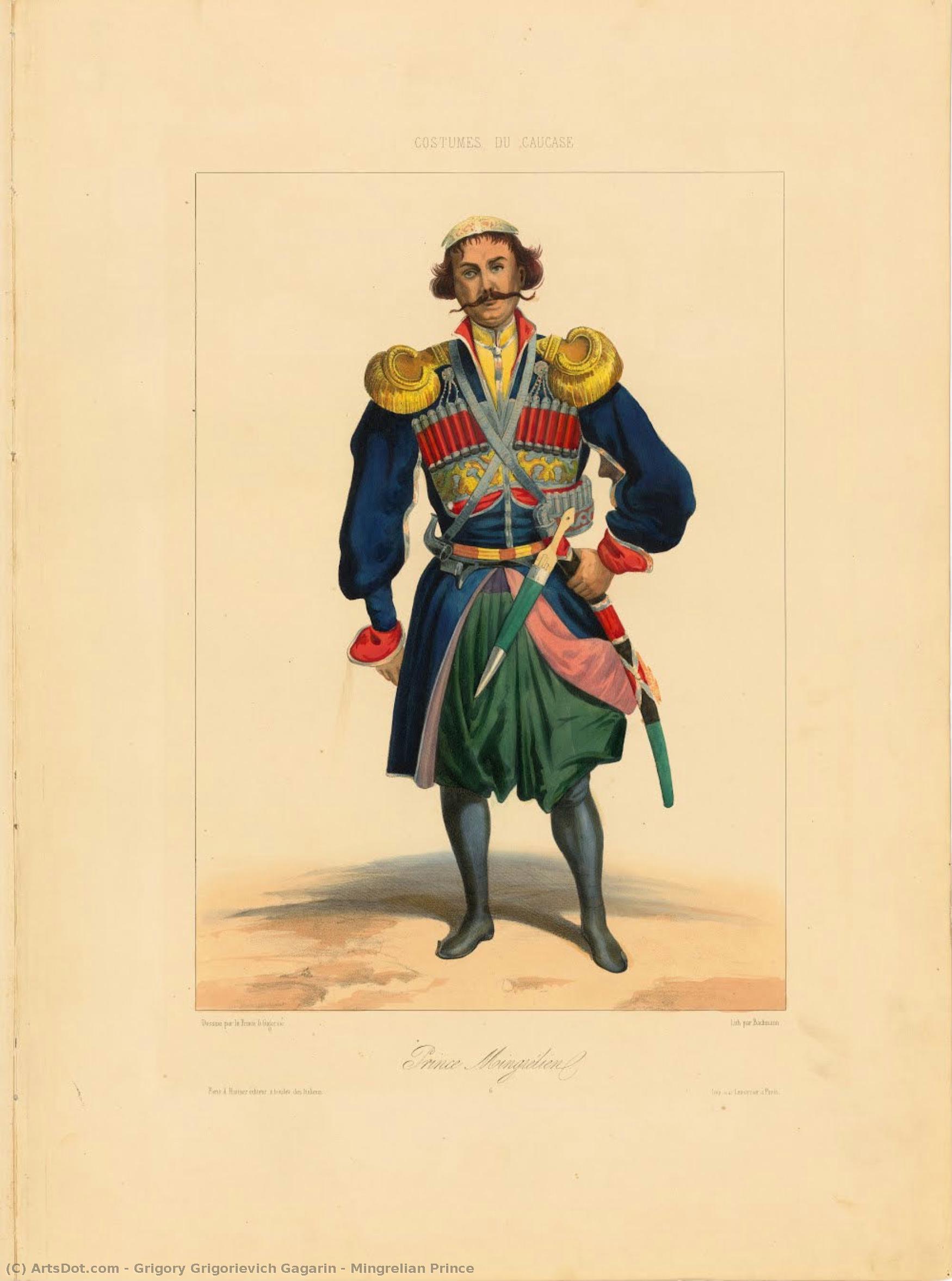 Mingrelian Prince — Grigori Grigorjevič Gagarin