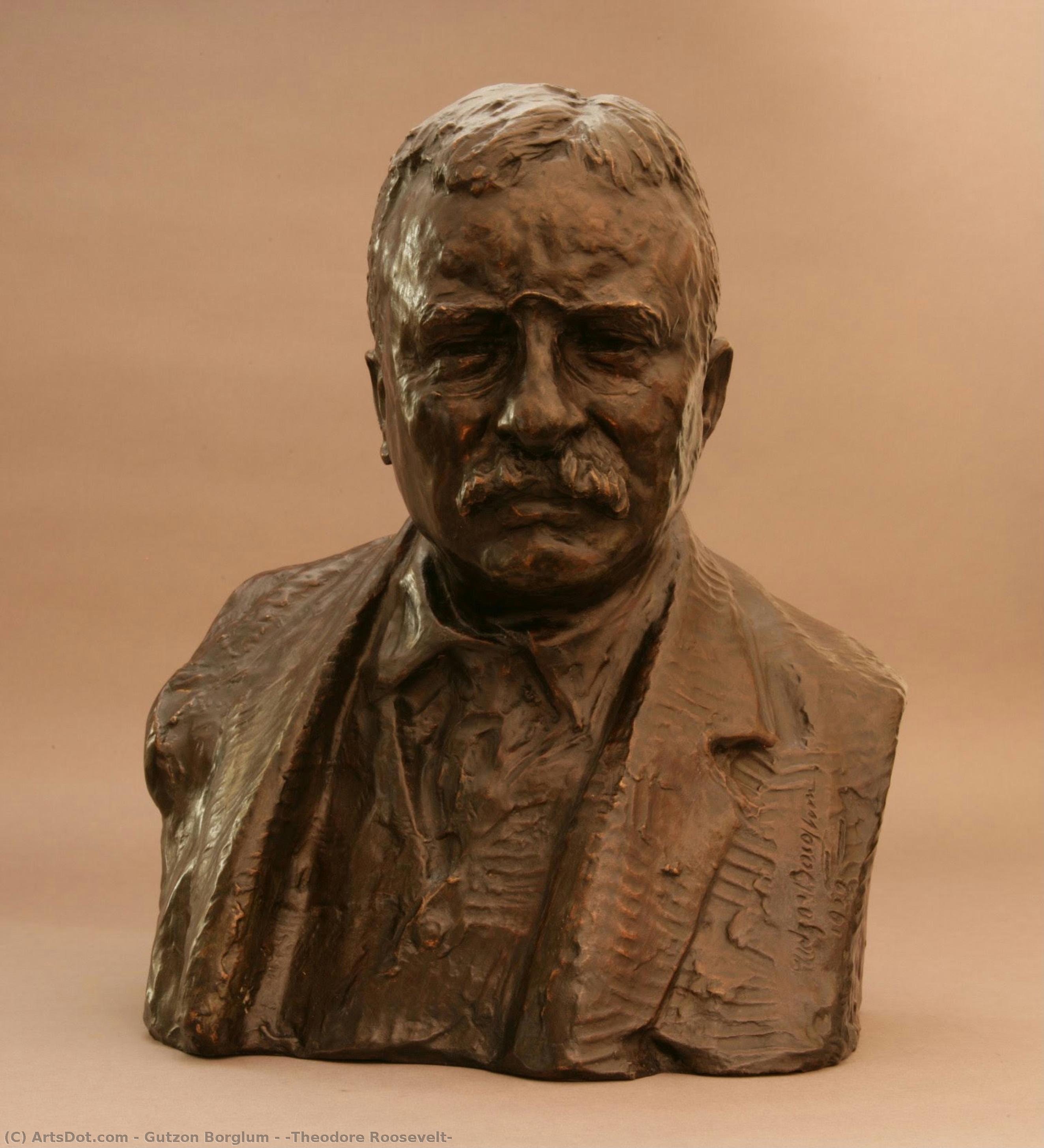 (theodore Roosevelt) — Gutzon Borglum