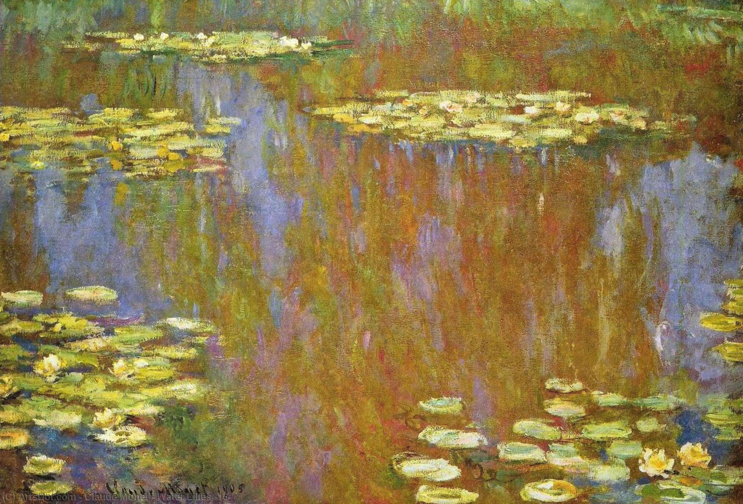 Ninfee (15) — Claude Monet