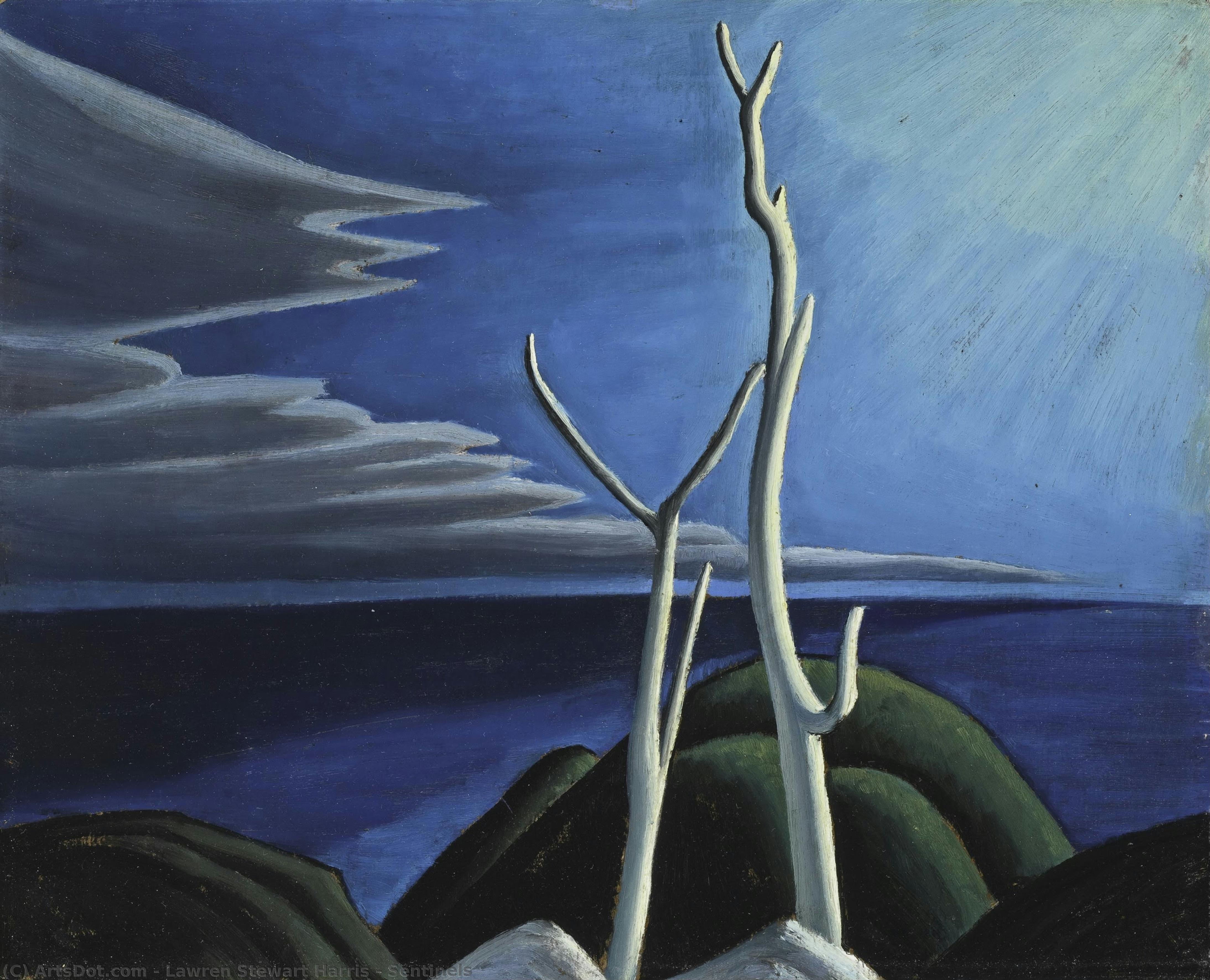 Sentinels — Lawren Stewart Harris