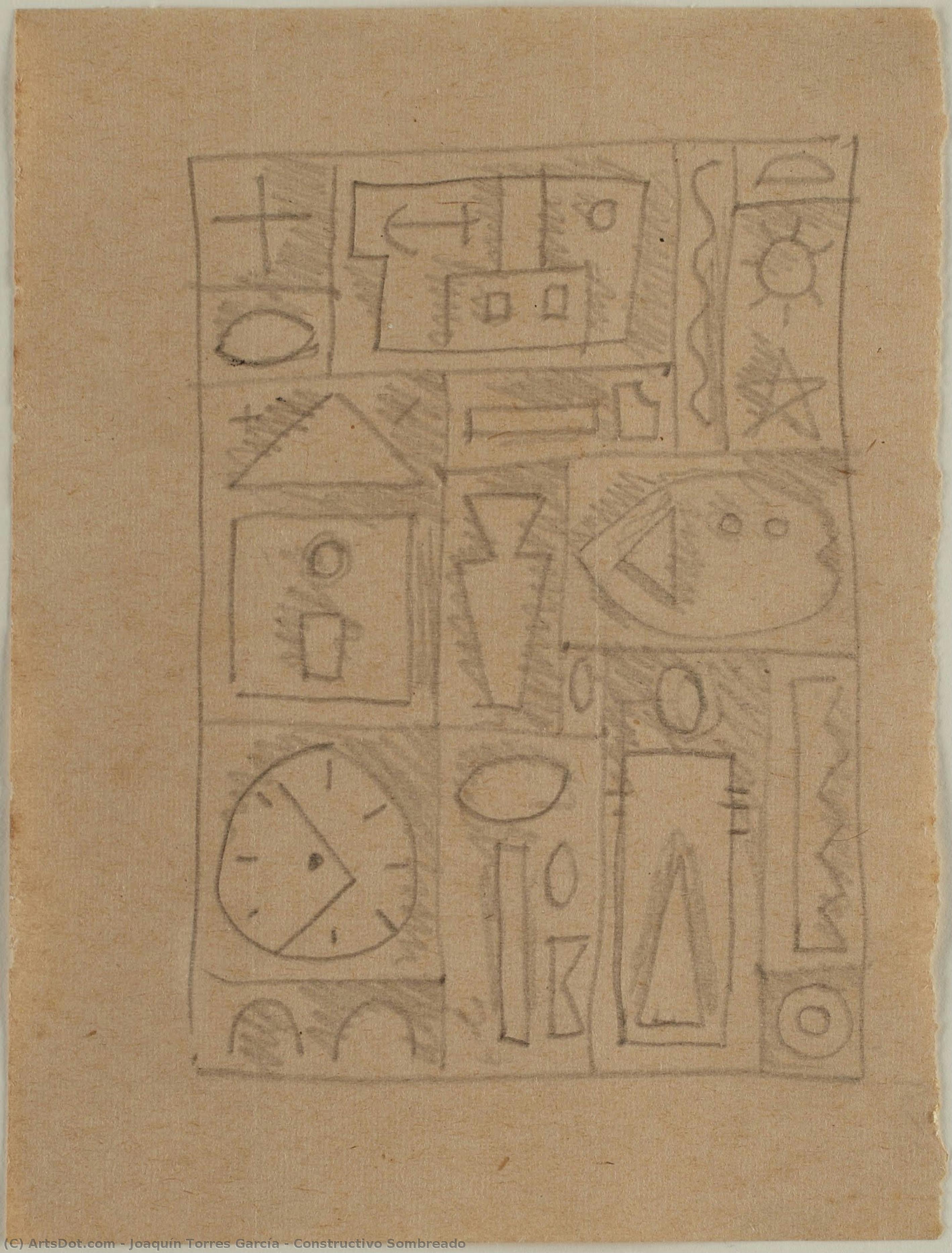 Constructivo Sombreado — Joaquín Torres García