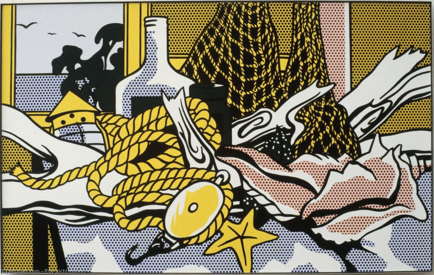 Stillleben Aus Cape Cod — Roy Lichtenstein