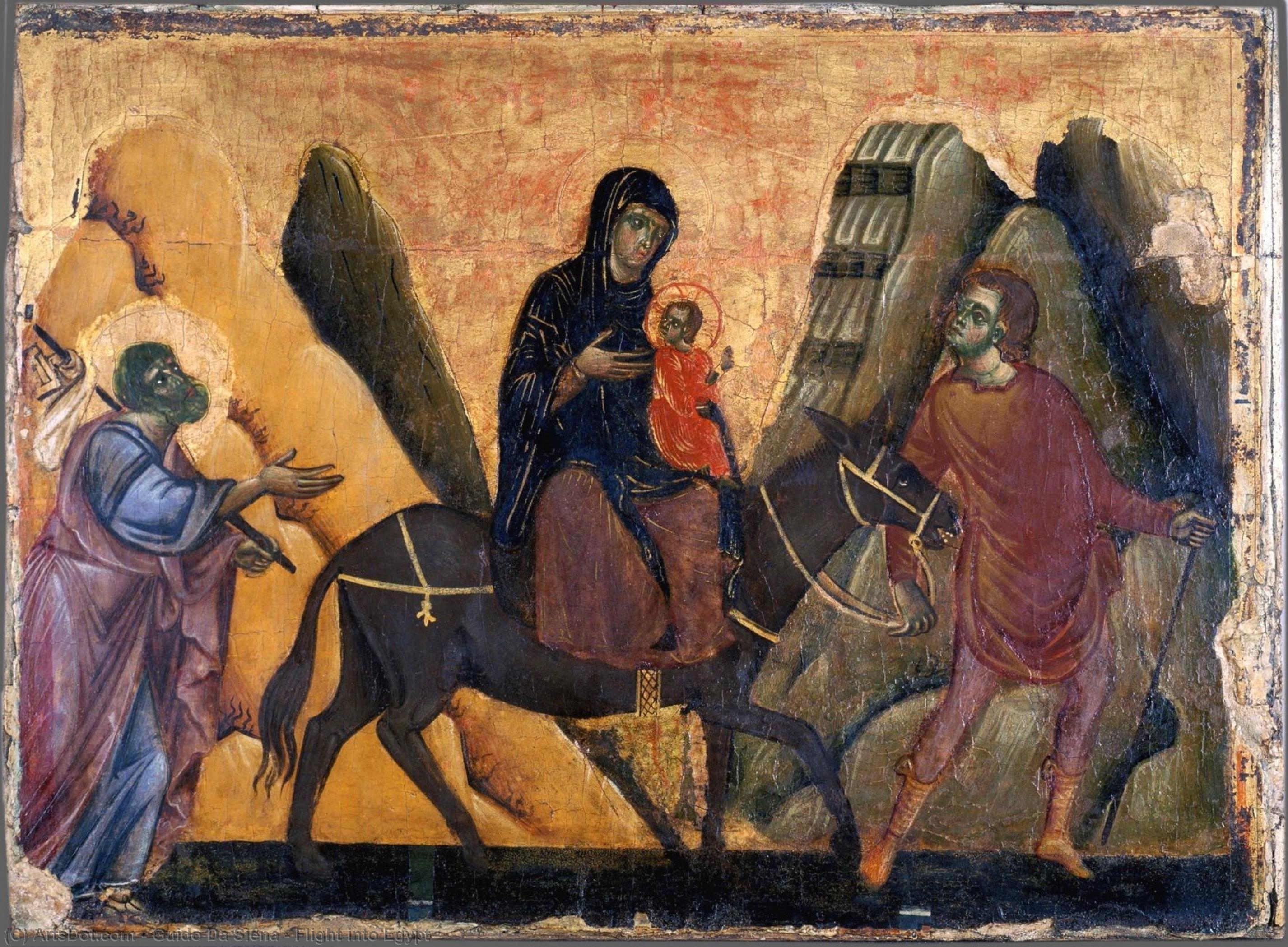 Flight Into Egypt — Guido Da Siena