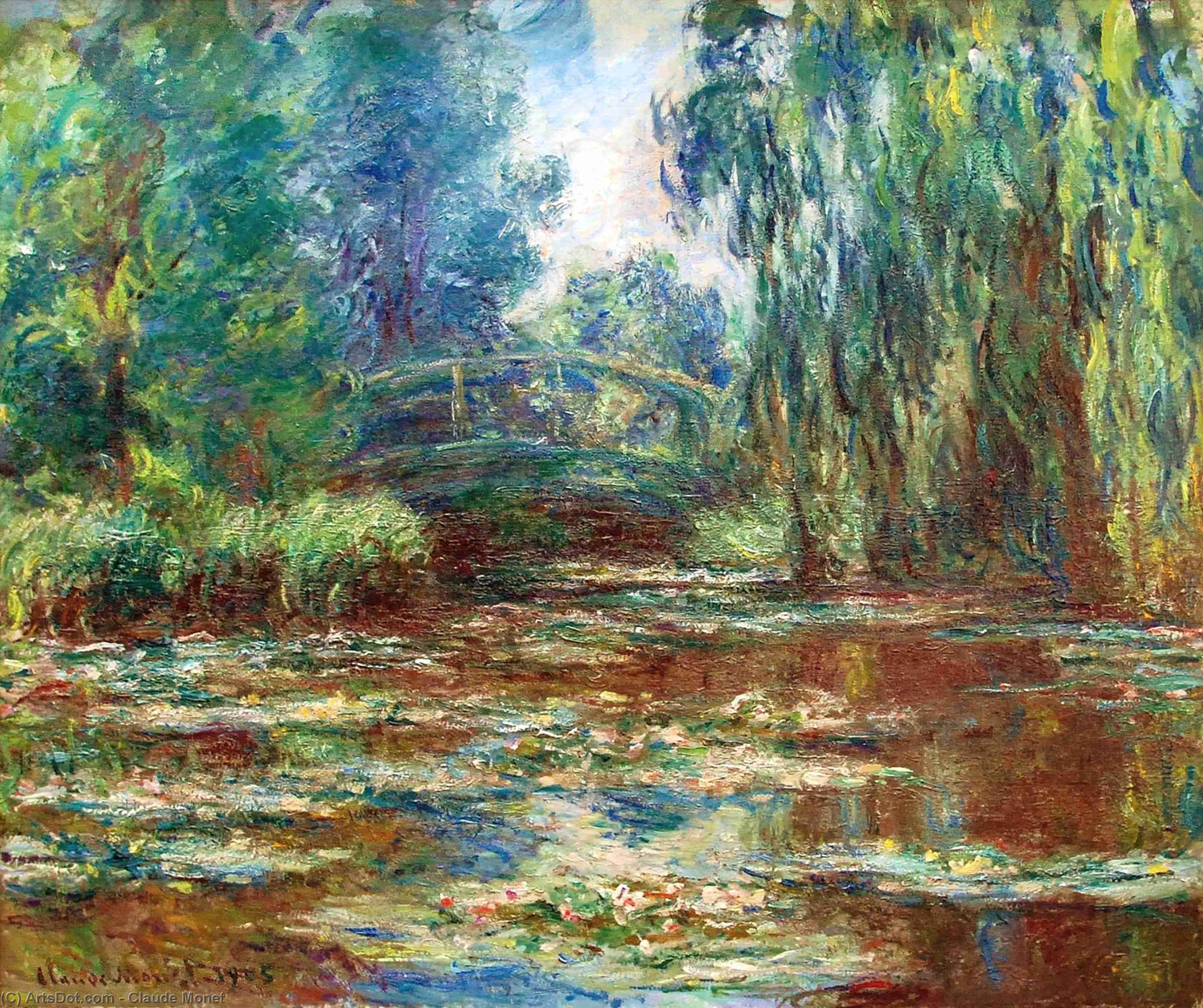 Ninfea E Ponte — Claude Monet