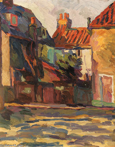 Backyard At Twickenham — Duncan Grant