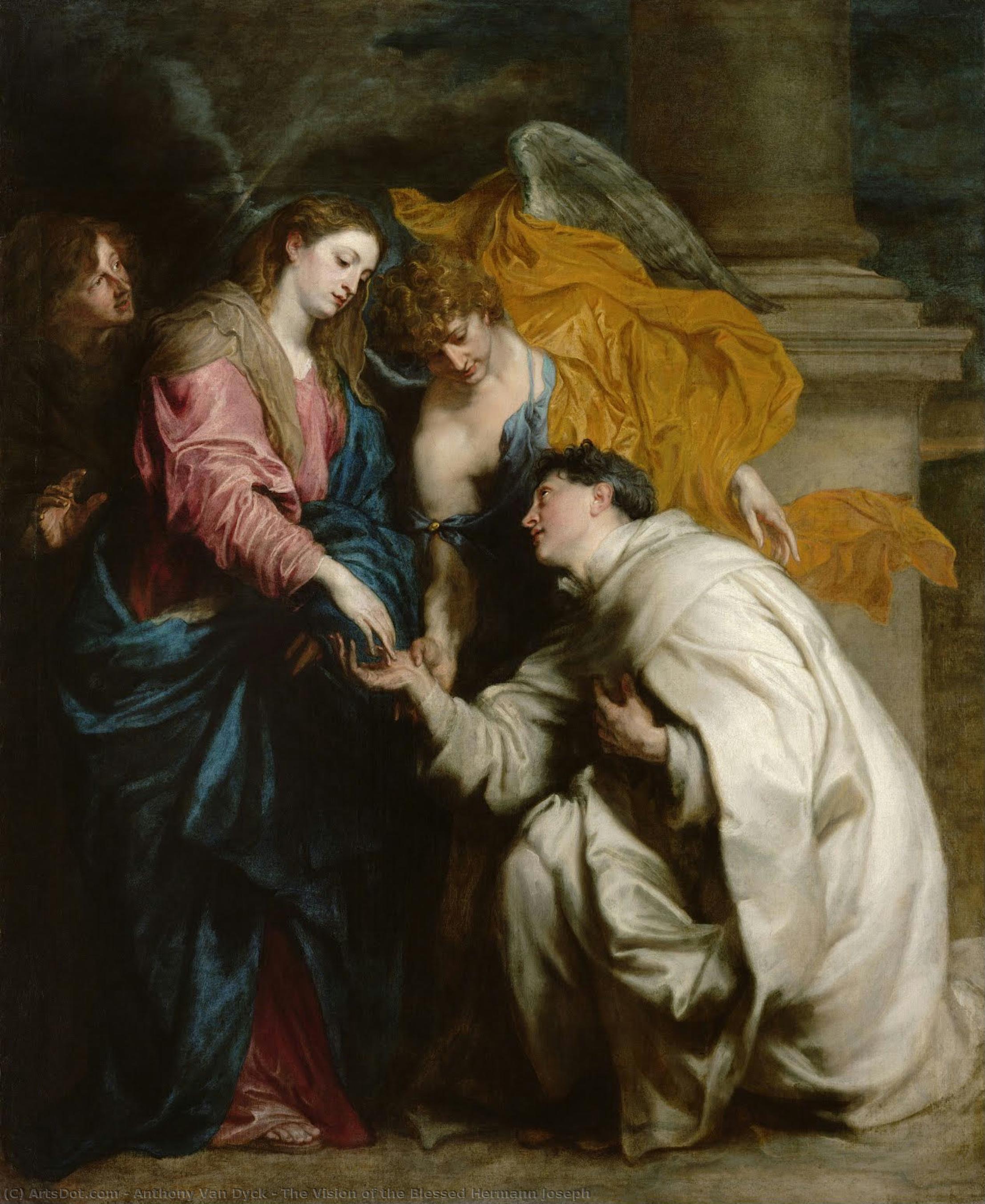 The Vision Of The Blessed Hermann Joseph — Antonin Van Dyck