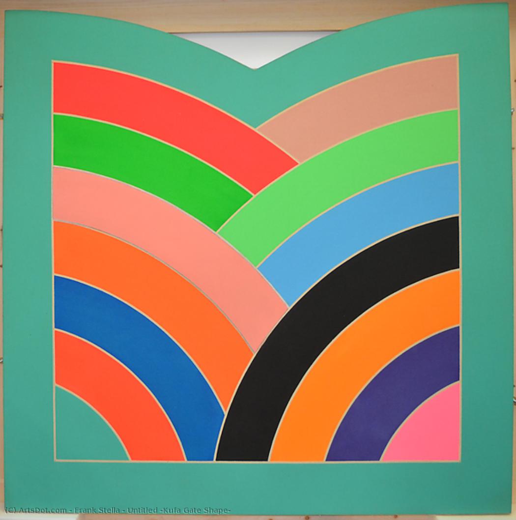Untitled (kufa Gate Shape) — Frank Stella