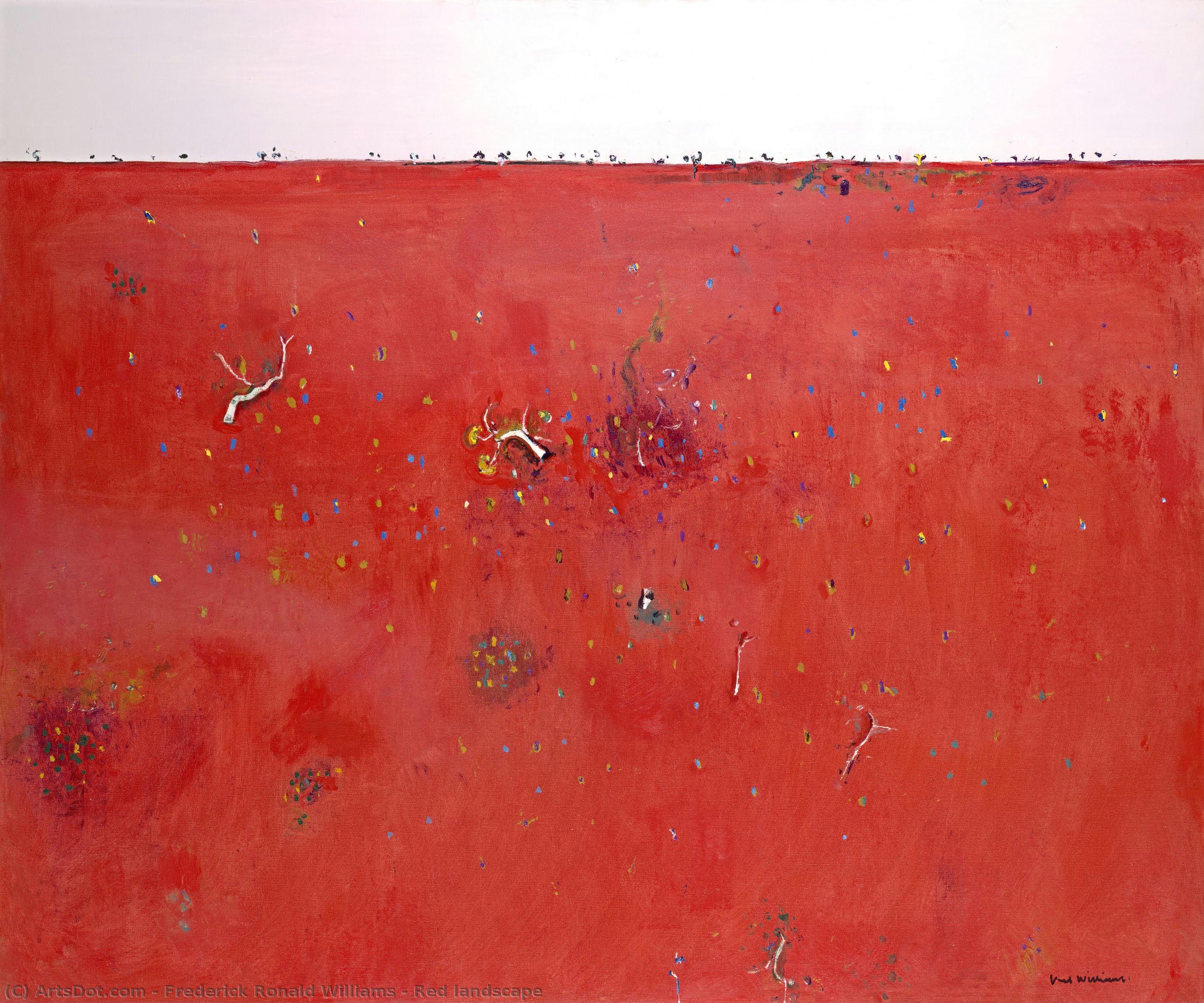 Red Landscape — Frederick Ronald Williams
