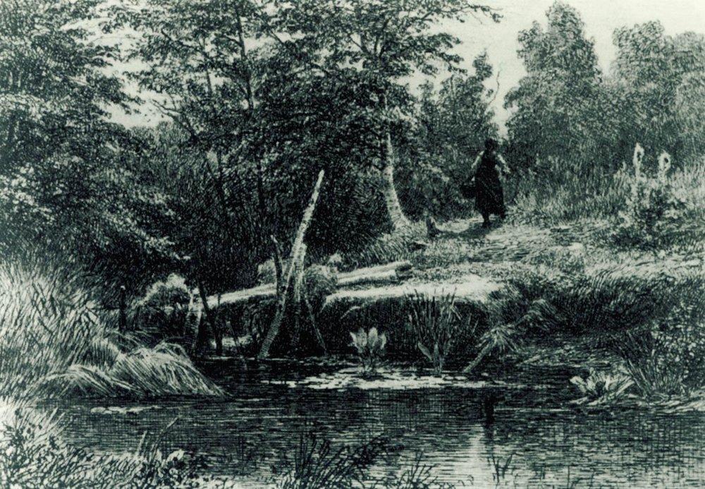 Brücke — Ivan Ivanovich Shishkin