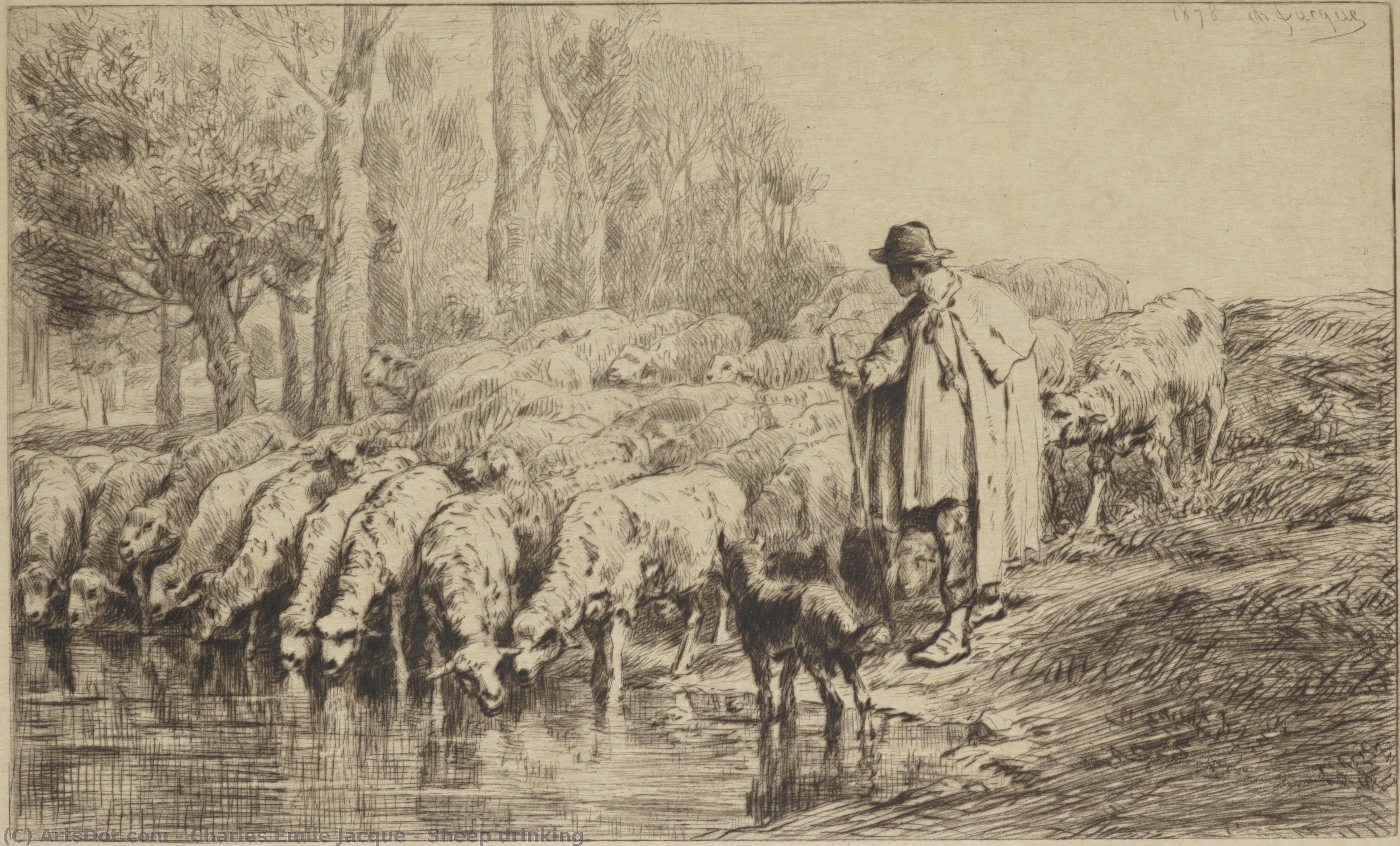 Lamming — Charles-émile Jacque