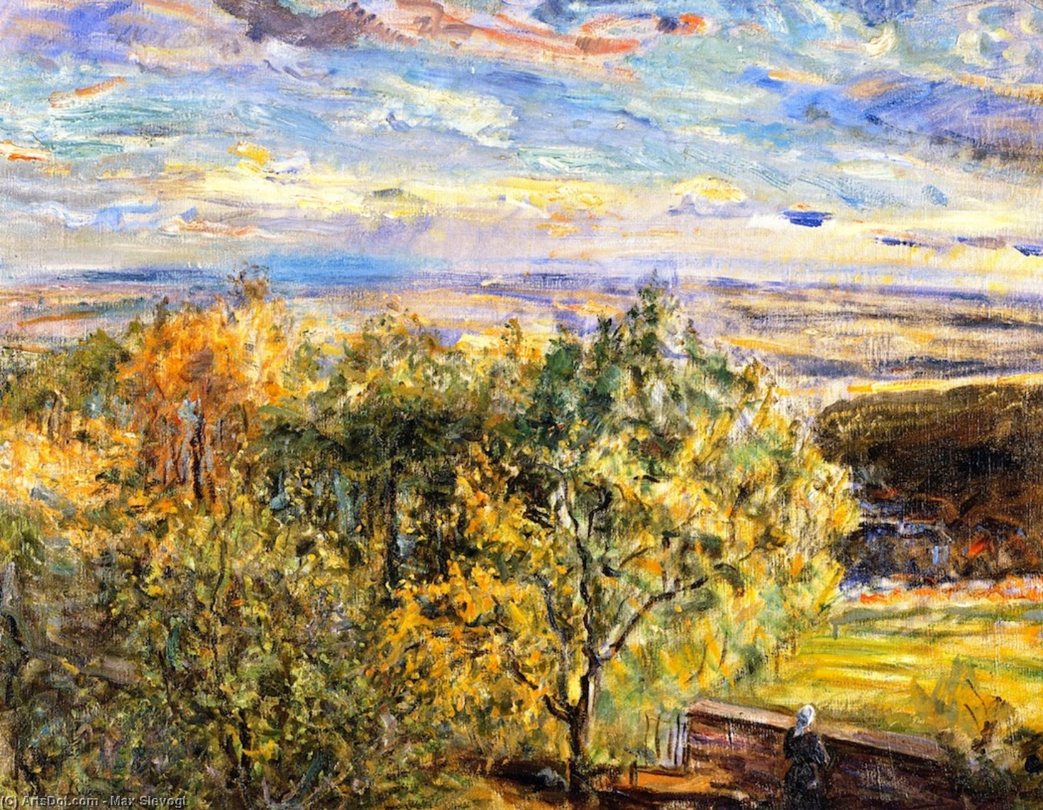 Palatinate Landscape — マックス・スレーヴォグ
