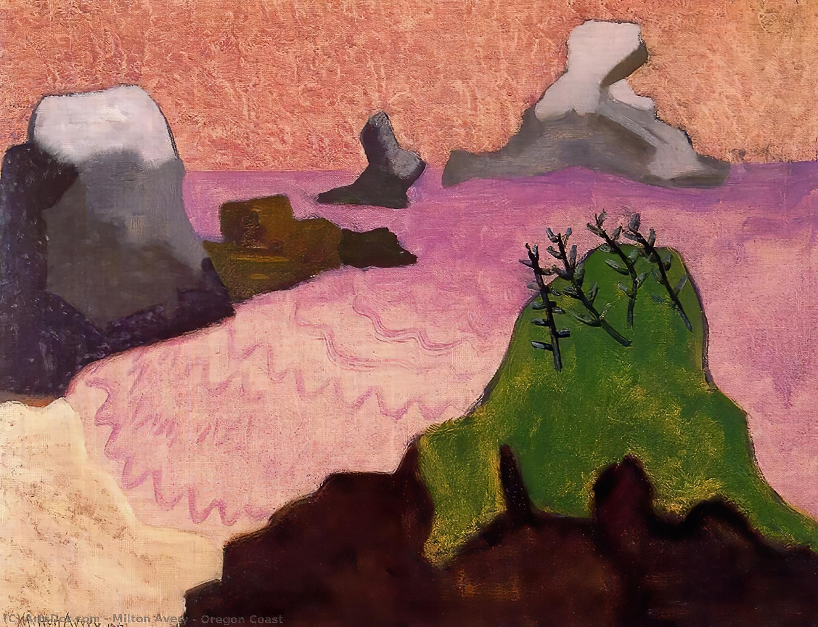 Oregon Coast — Milton Avery