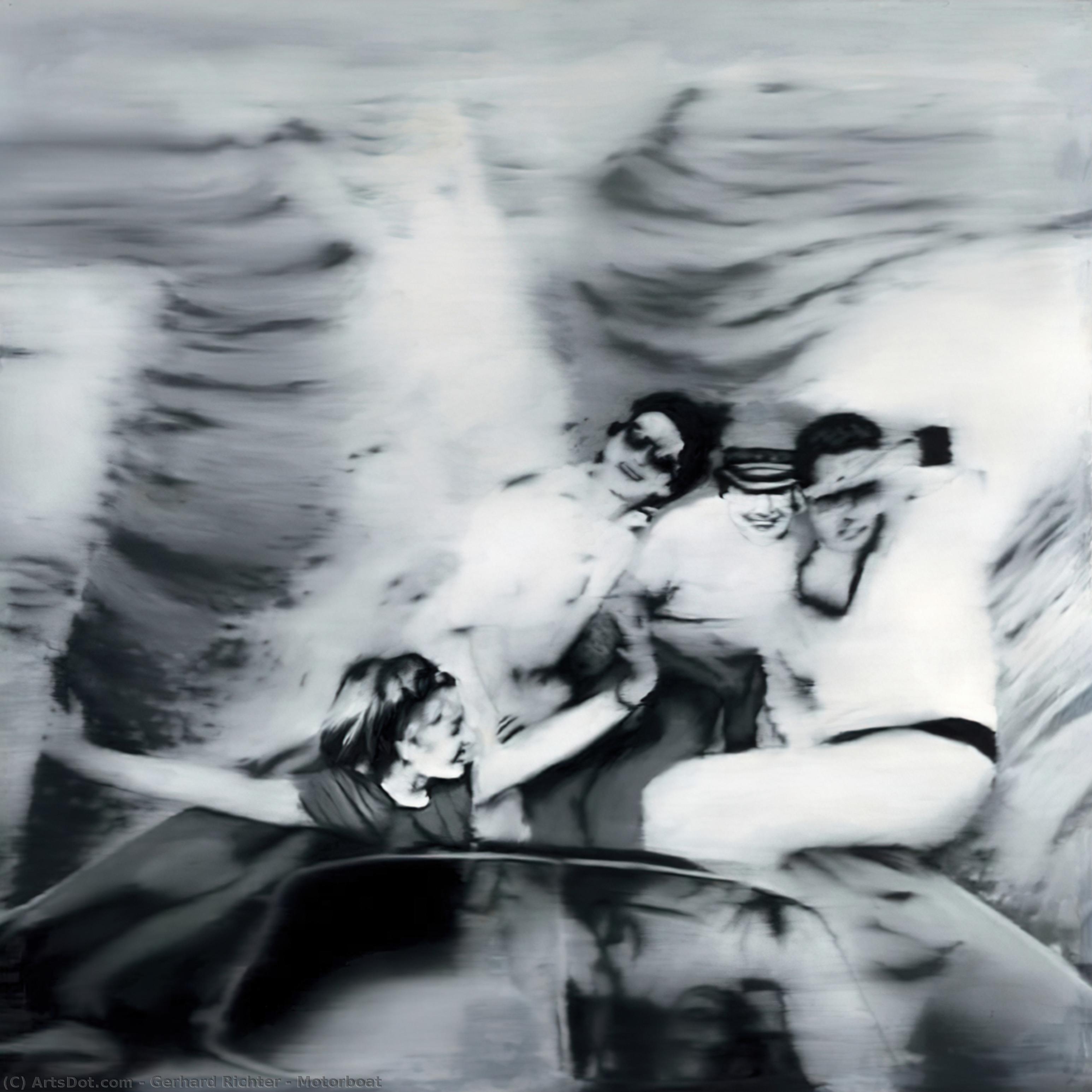 Motorboot — Gerhard Richter