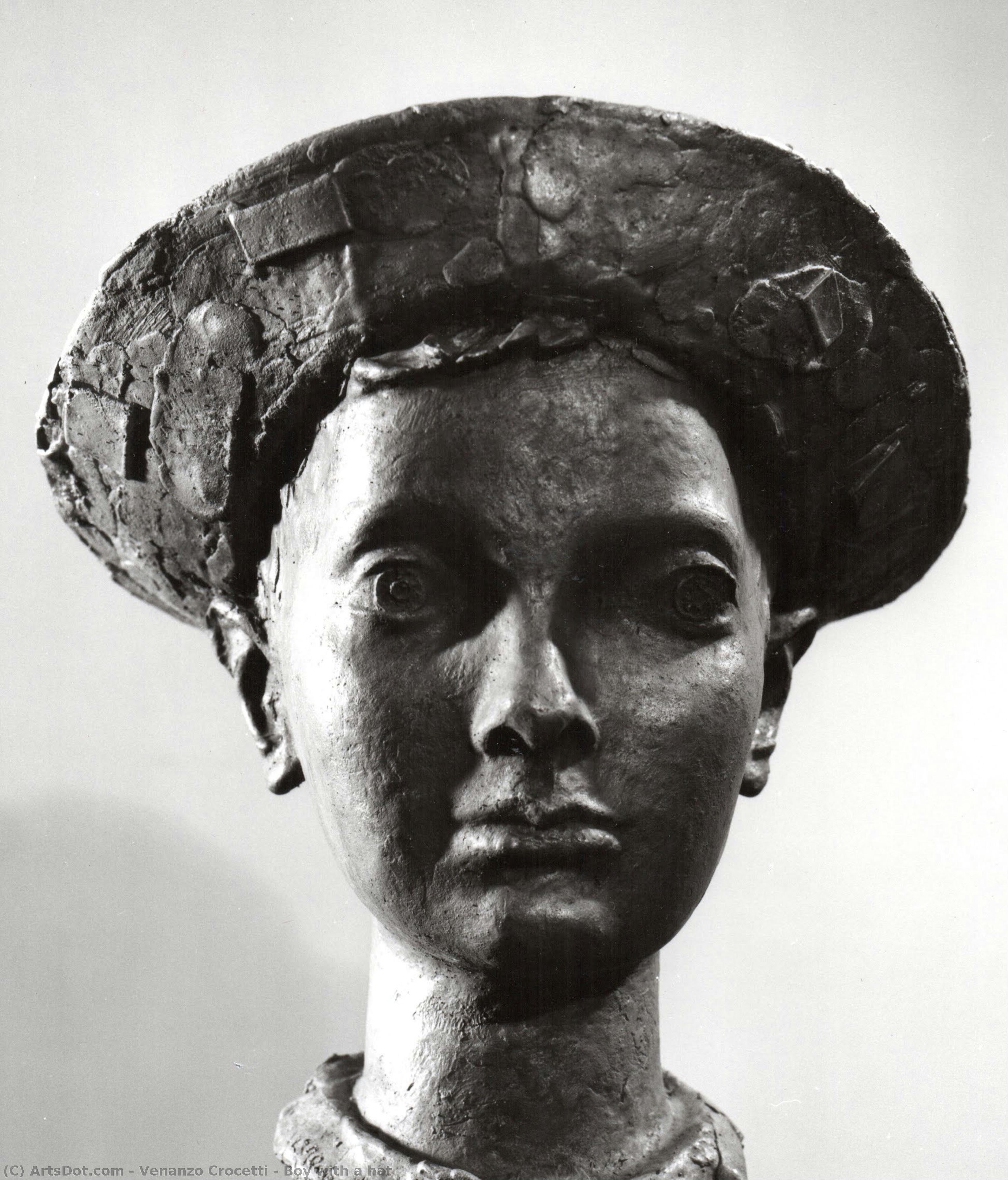 Boy With A Hat — Venanzo Crocetti