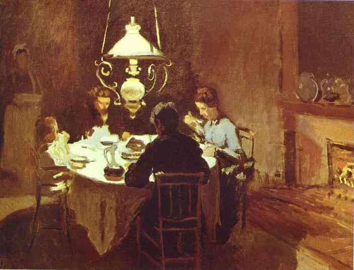 La Dinner — Claude Monet