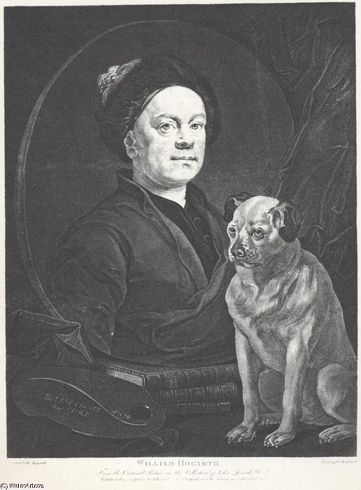 Autoritratto — William Hogarth