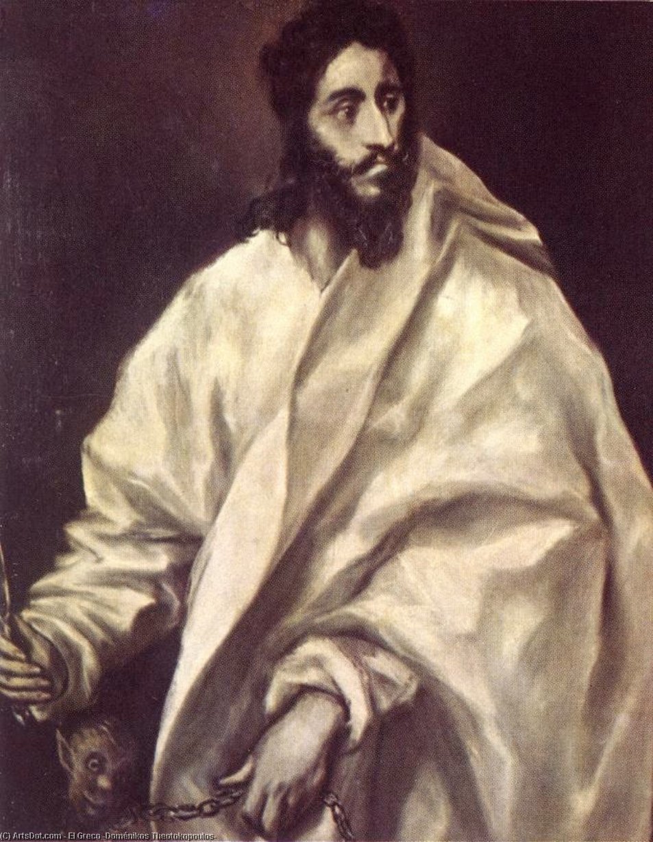 Apostolo St Bartholomew — El Greco