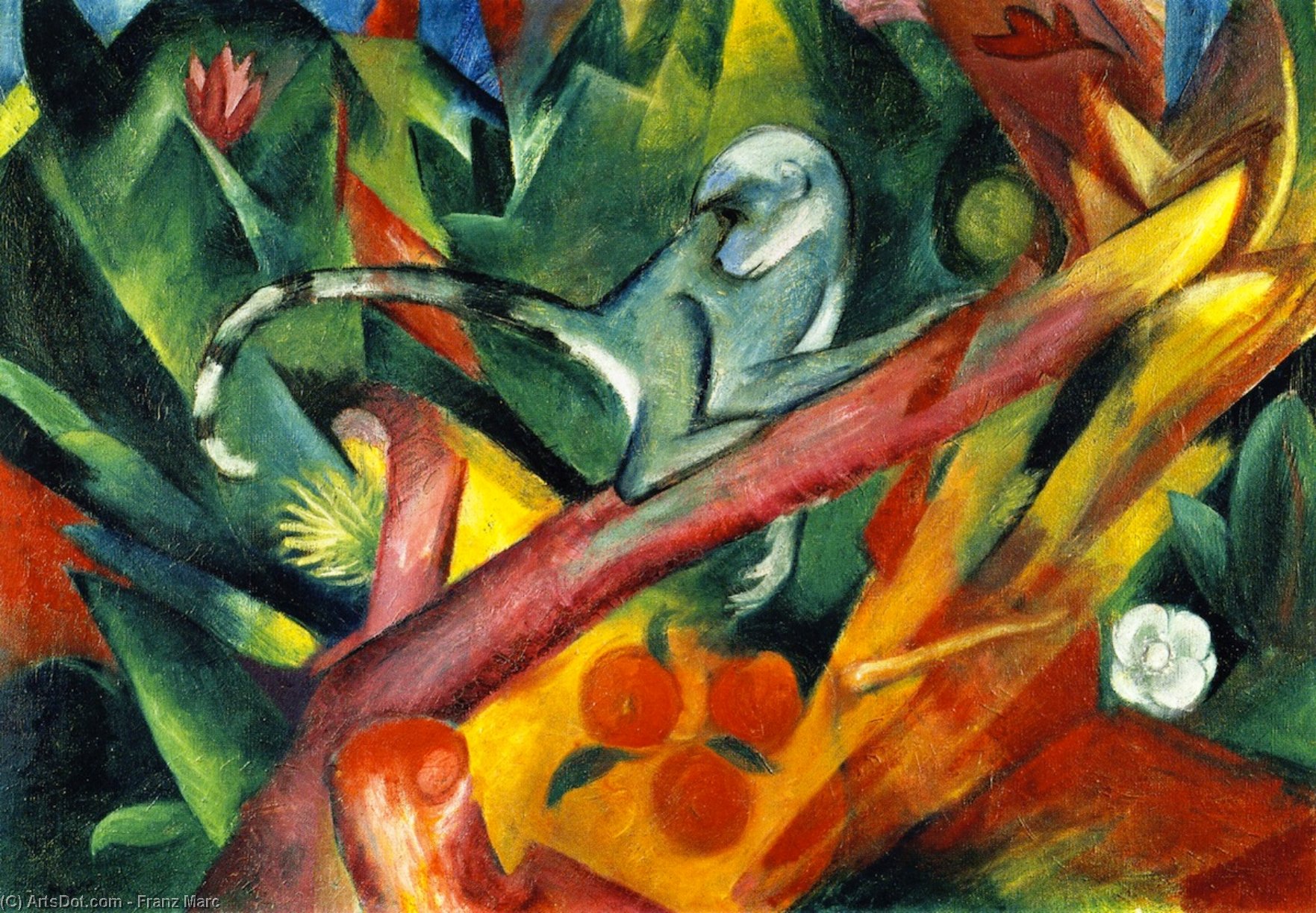 El Monito — Franz Marc