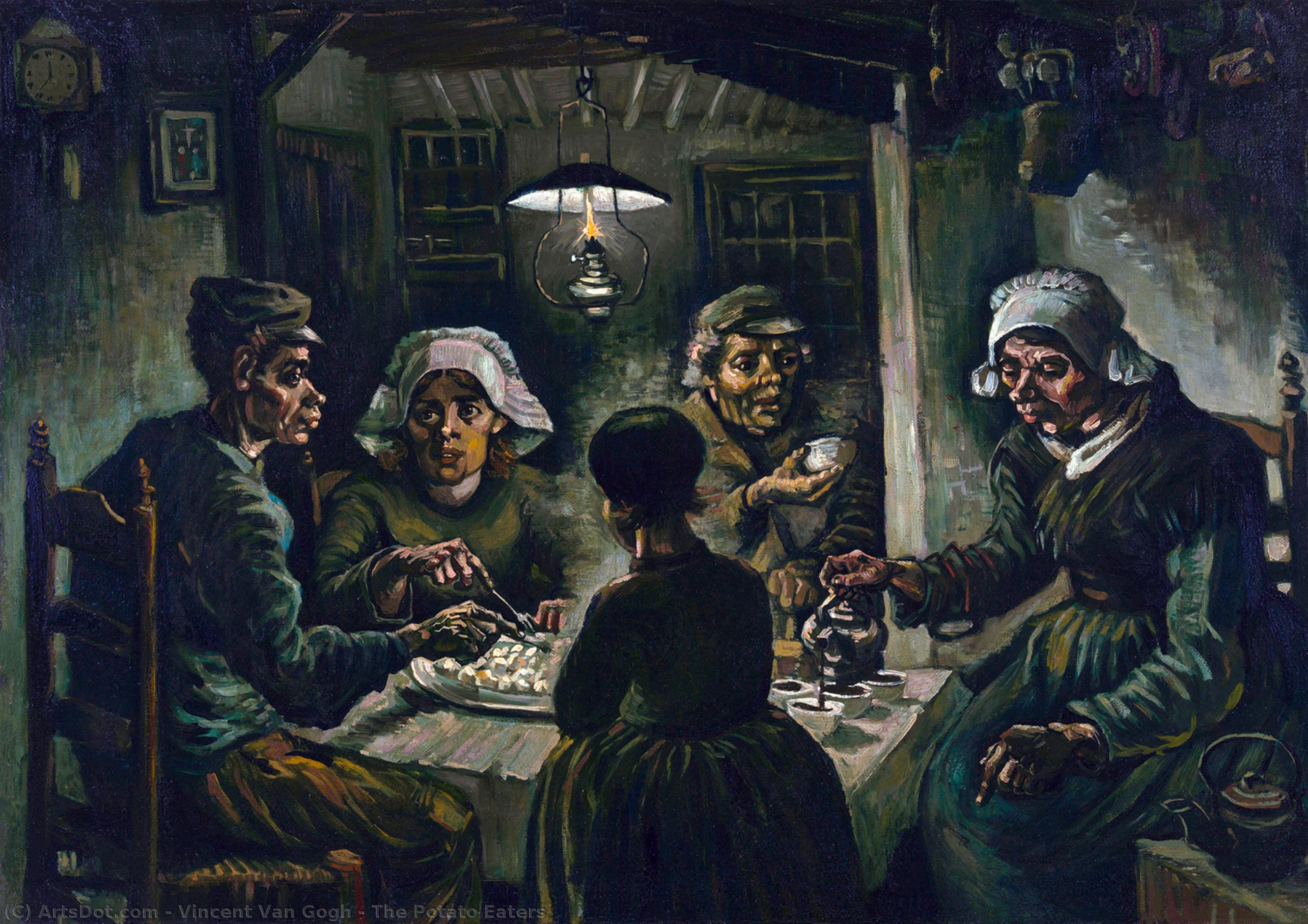 De Aardappeleters — Vincent Willem Van Gogh