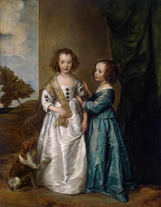 Retrato De Philadelphia Y Elisabeth Wharton — Sir Anthony Van Dyck