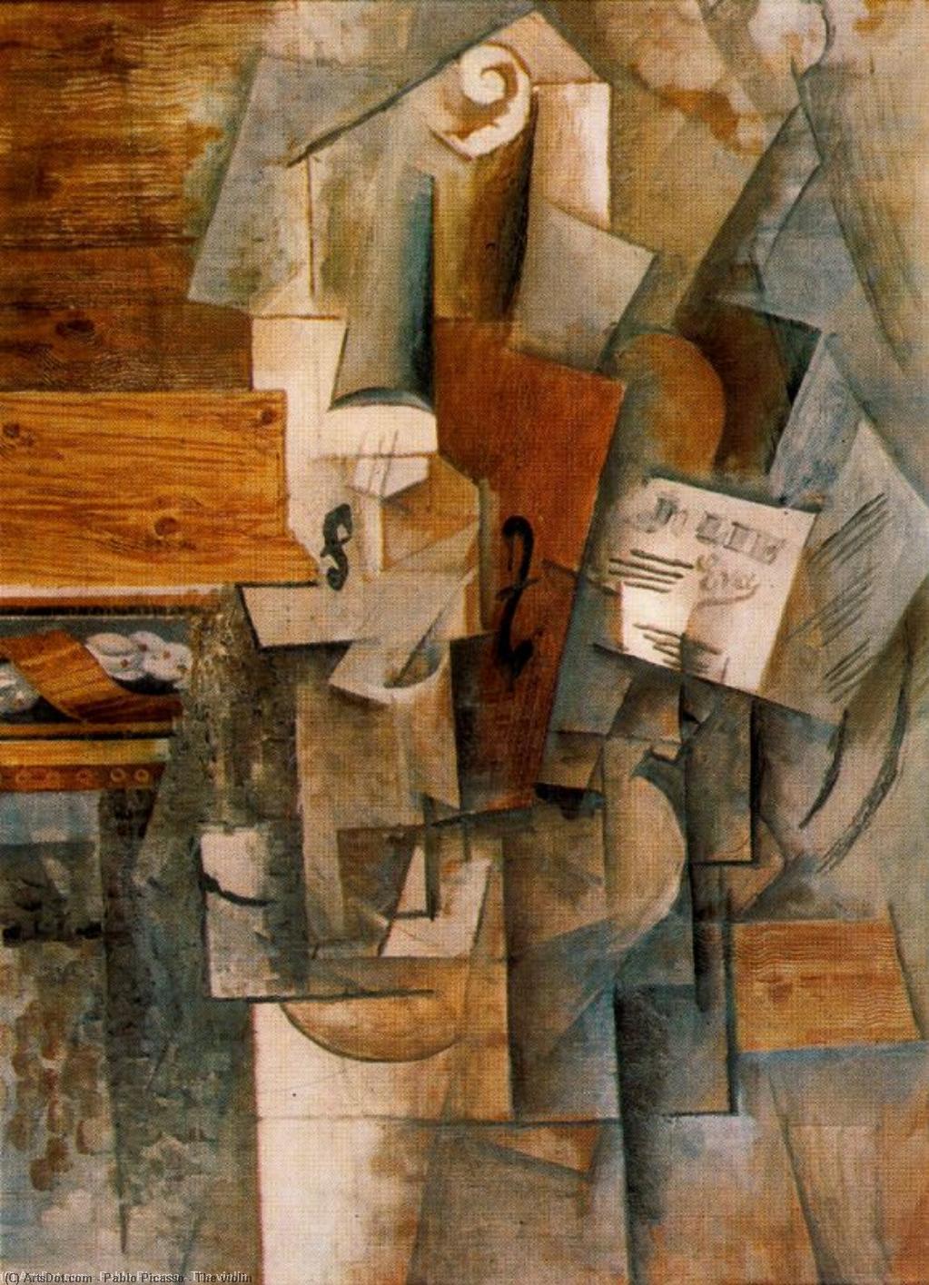 El Violín — Pablo Picasso