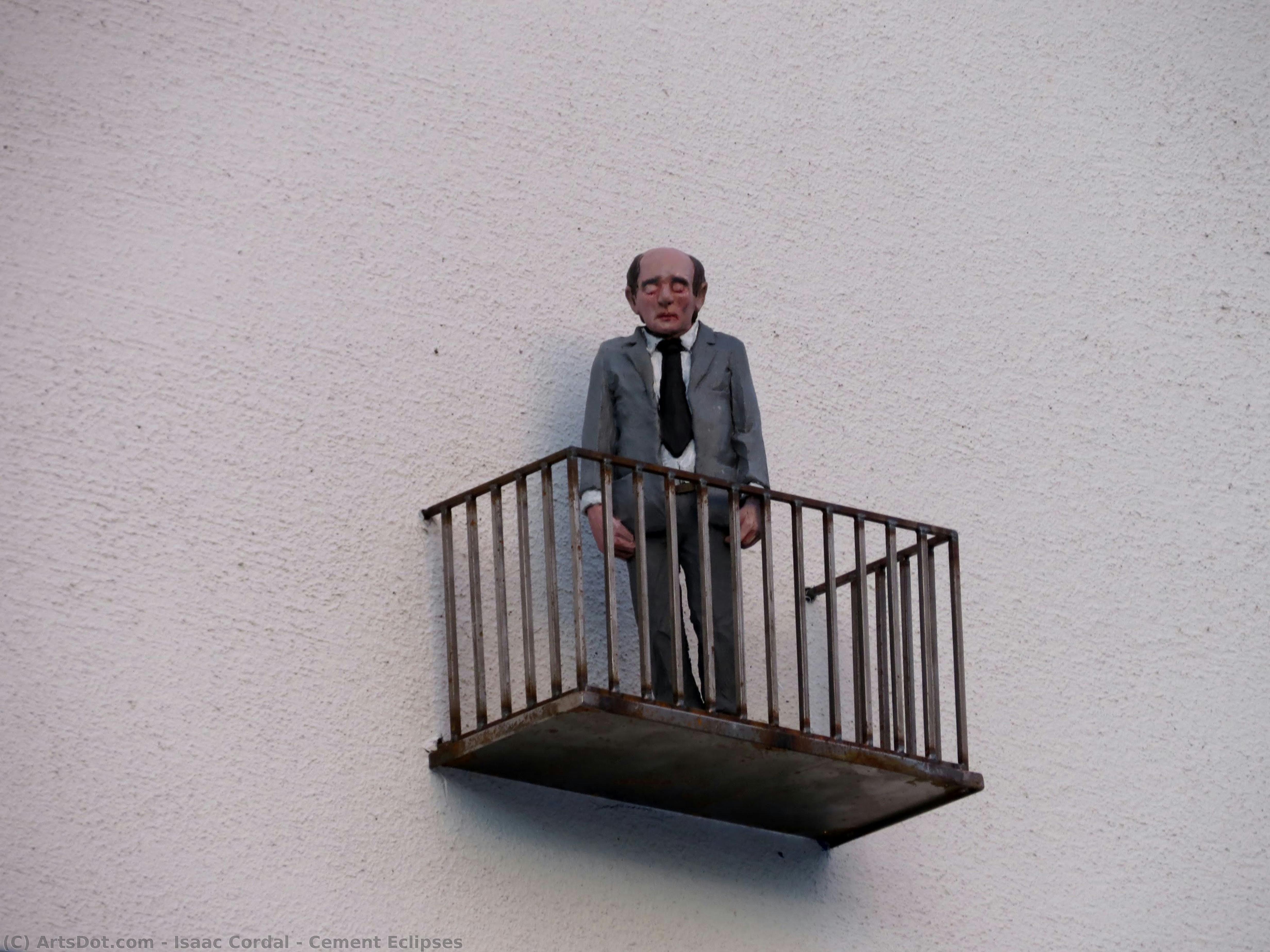 Cement Eclipses — Isaac Cordal