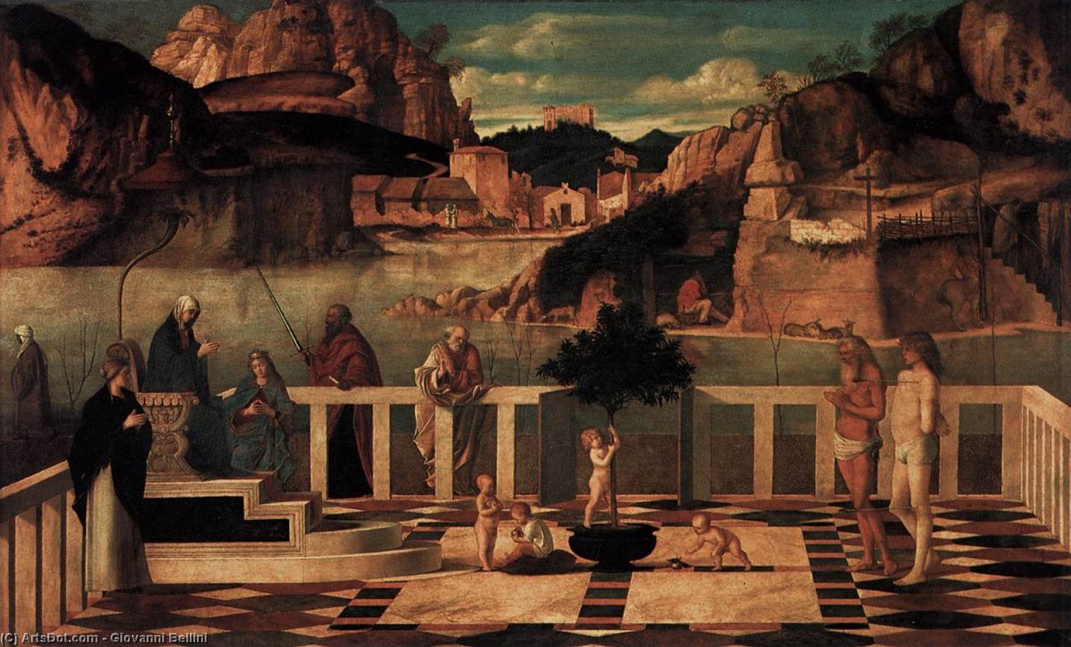 Alegoría Sagrada — Giovanni Bellini