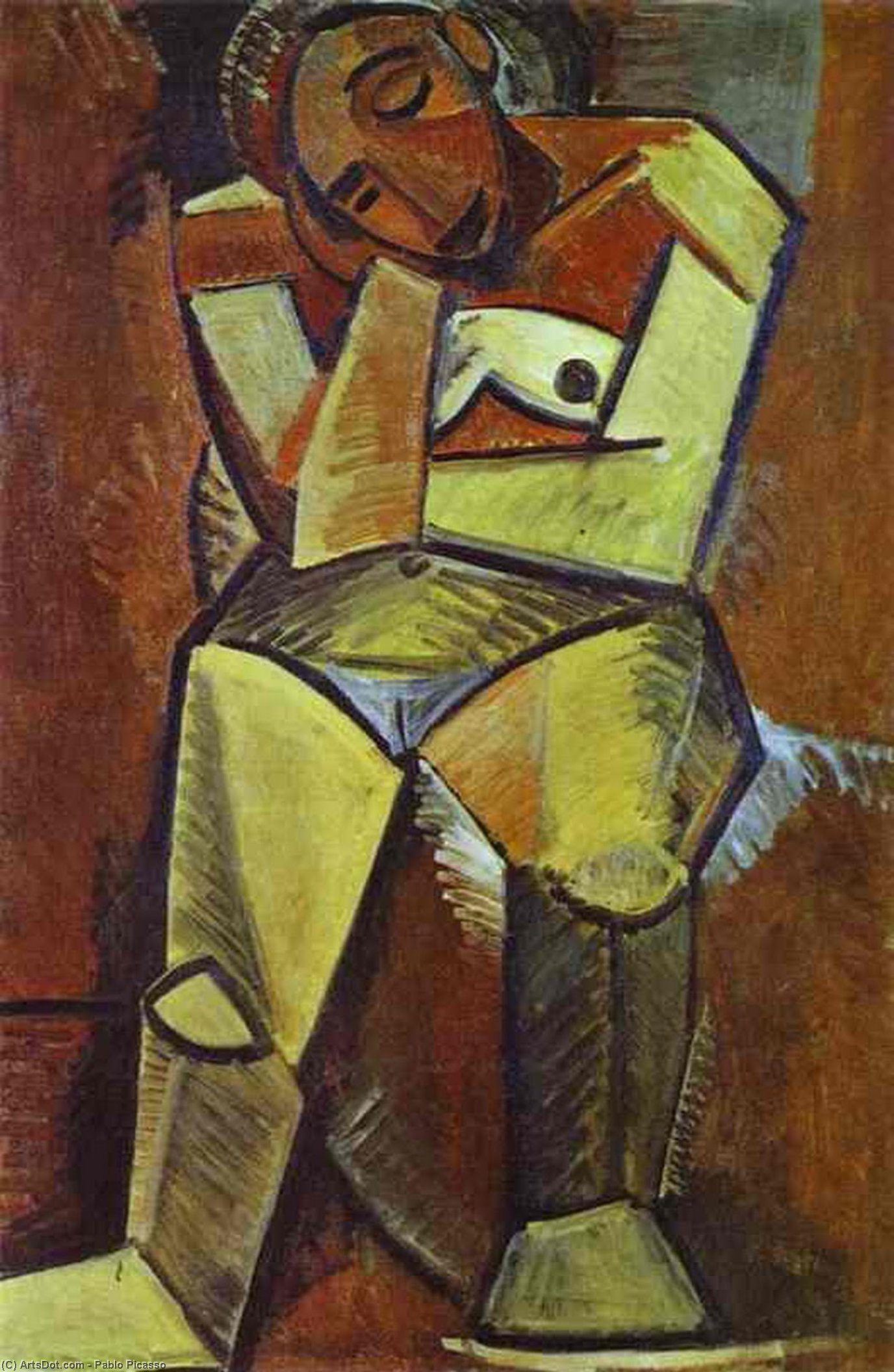 Donna Seduta — Pablo Picasso