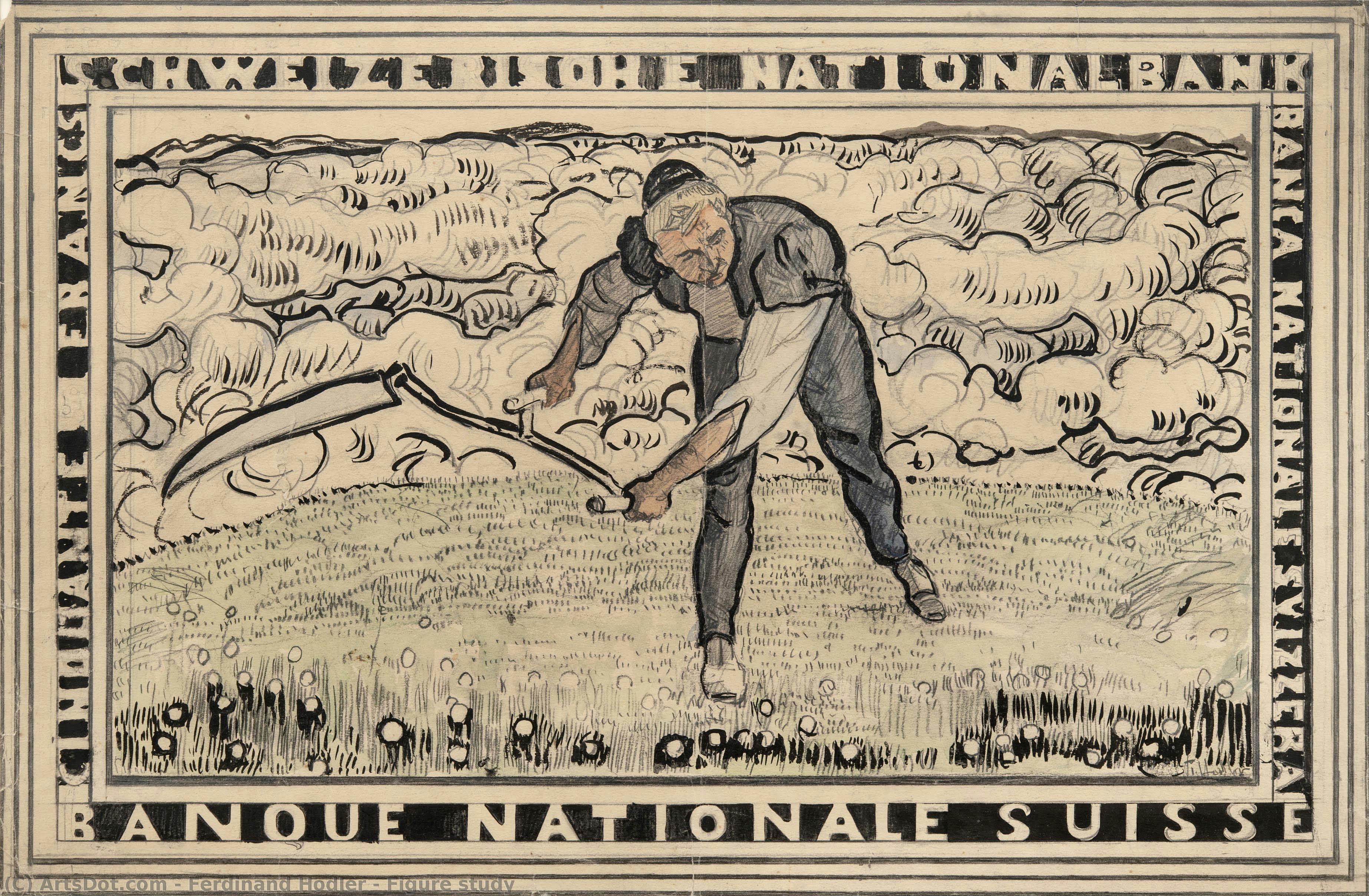 Studium Postaci — Ferdinand Hodler