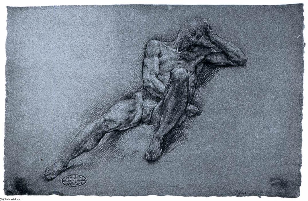 Sleeping Nude Figure — Giovanni Ambrogio Figino