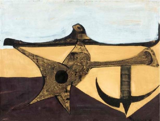 Abstract Composition — Oscar Dominguez