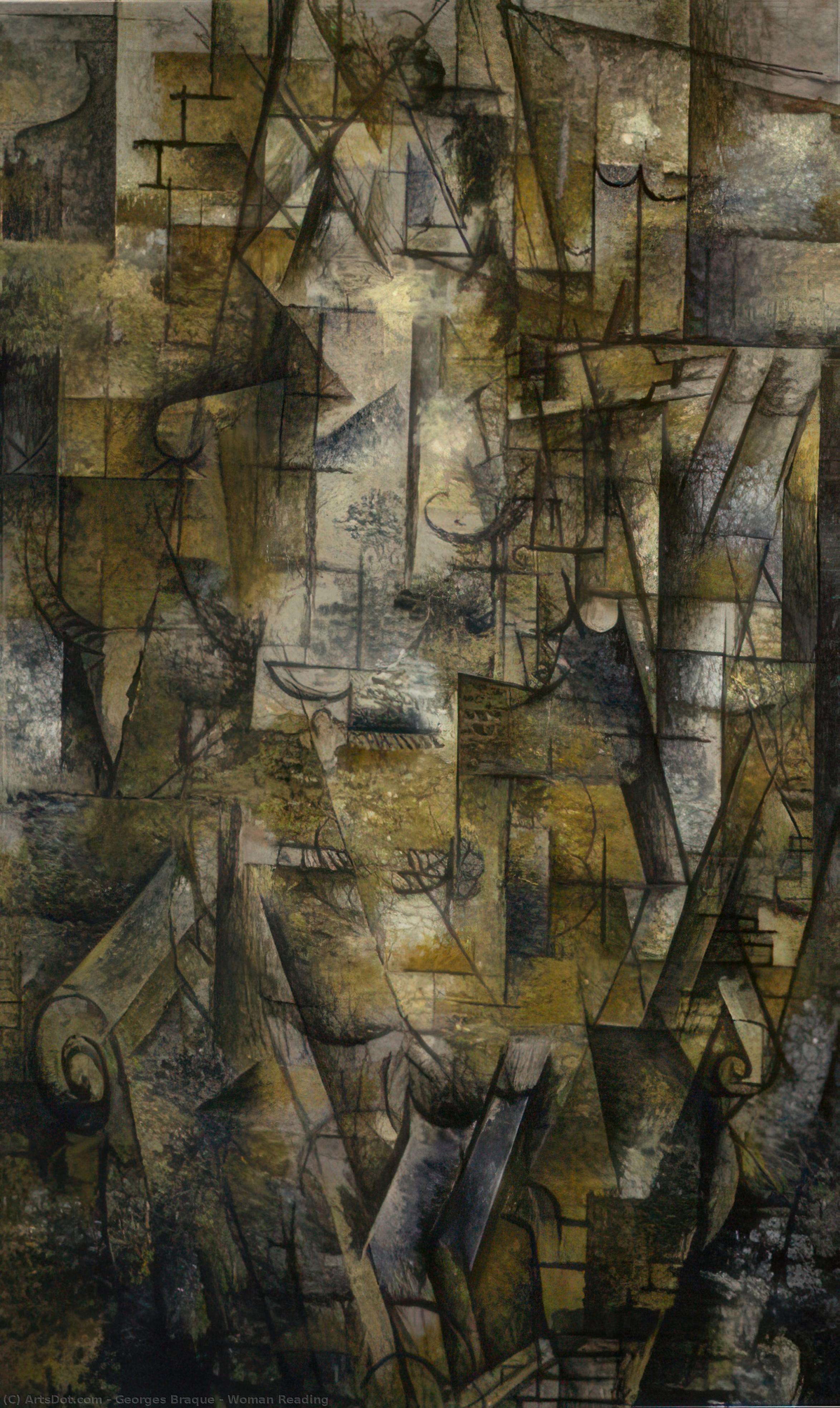 Kobieta Czytająca — Georges Braque