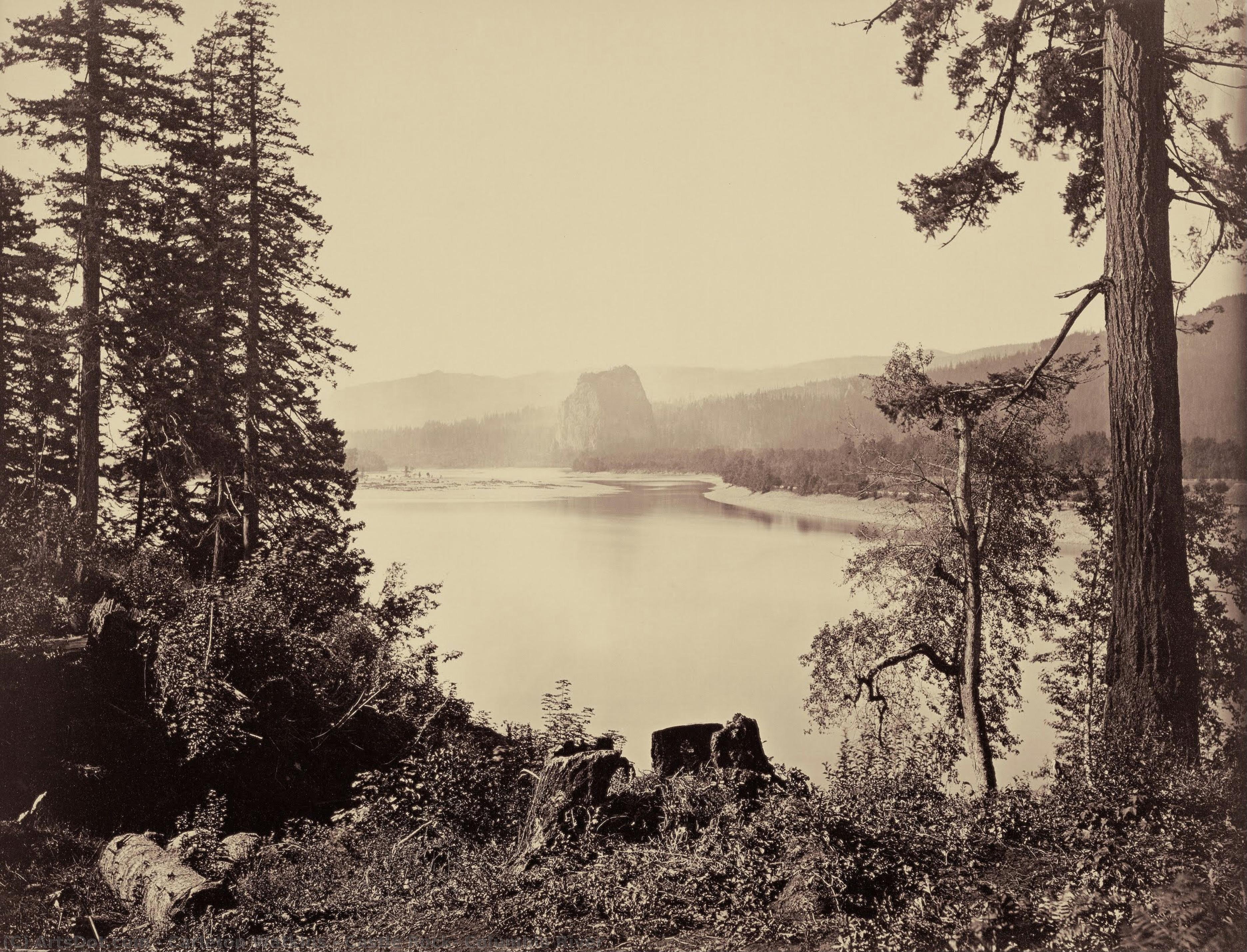 Castle Rock, Columbia River — カーレトン・ワトキンス