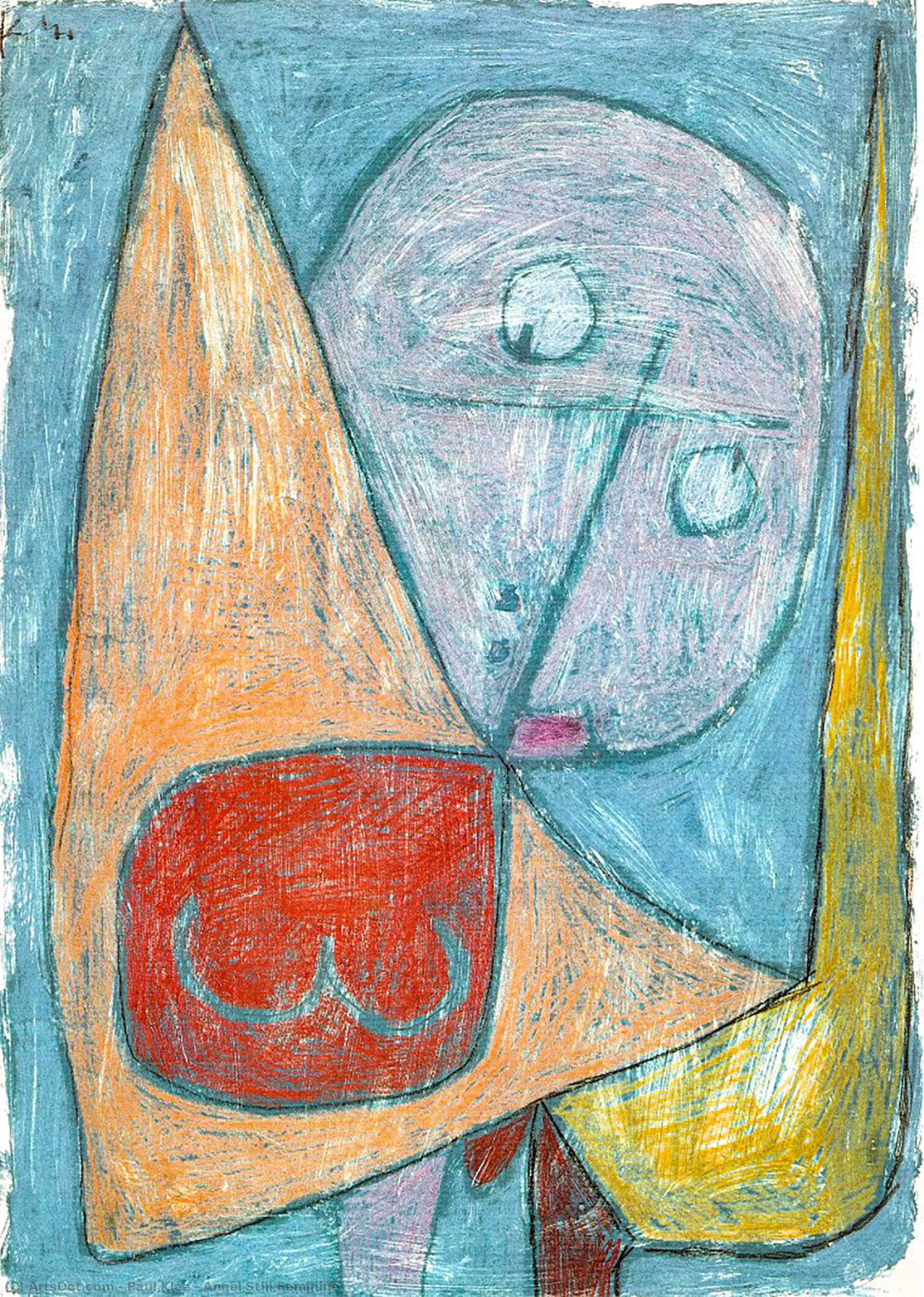 Ange Encore Féminin — Paul Klee