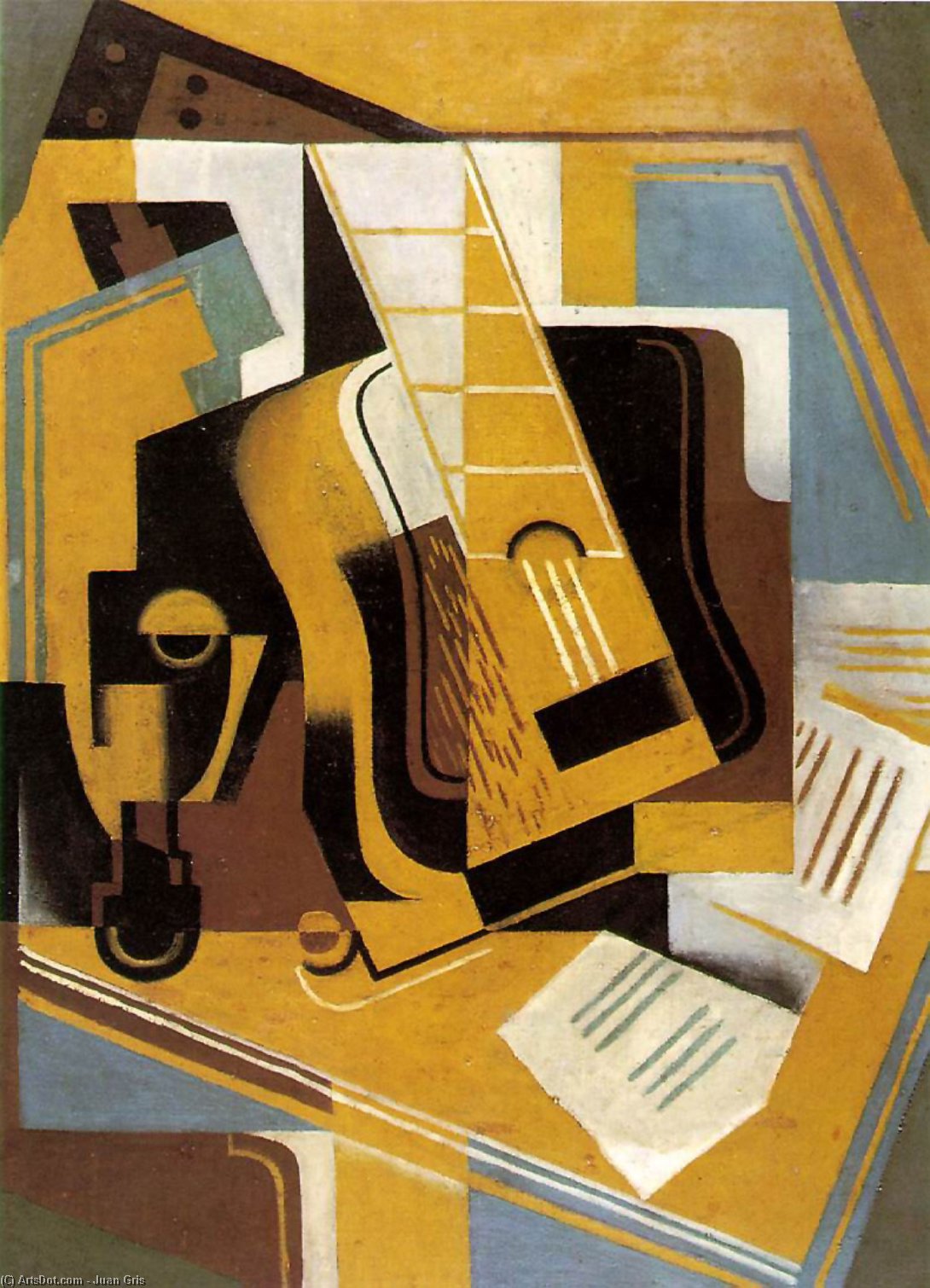 The Guitar - - — Juan Gris