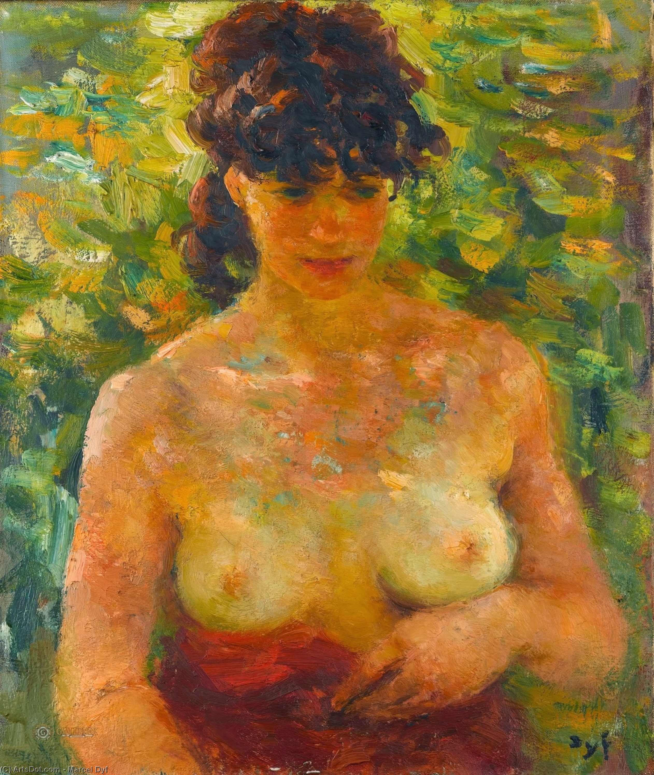 Nude Torso In Sunlight — Marcel Dyf