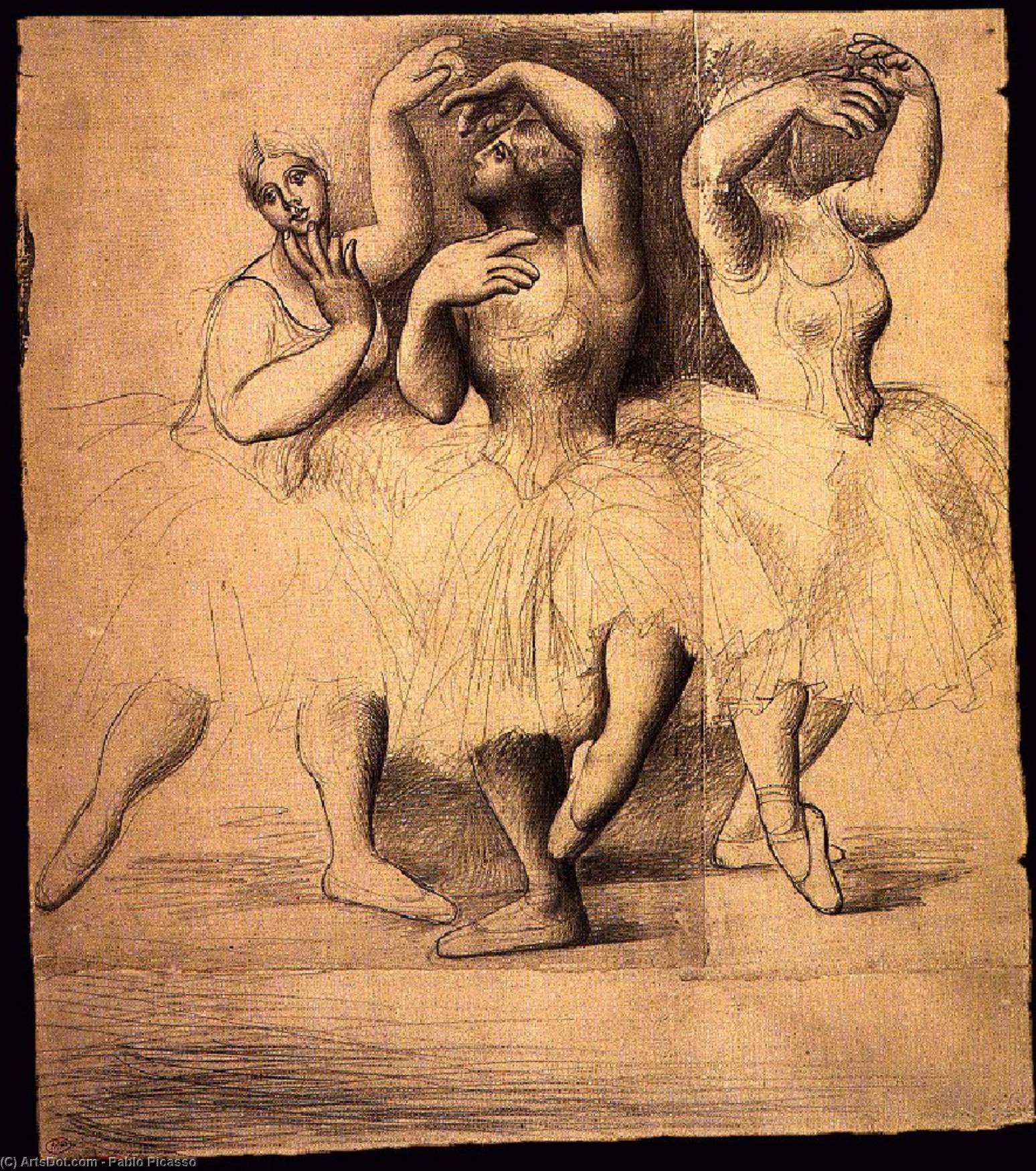 Tre Dansere — Pablo Picasso