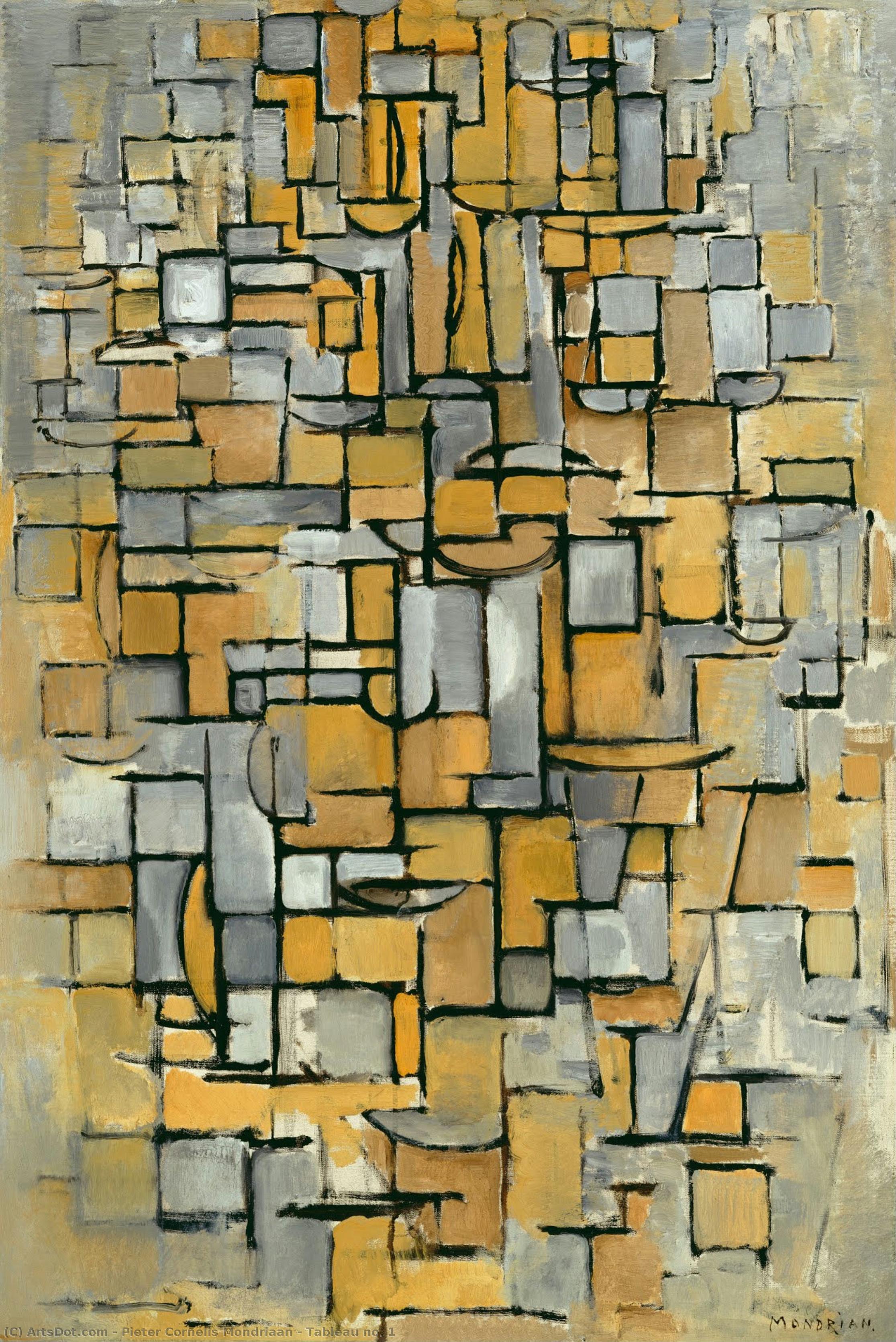 Táblaho 1 — Piet Mondrian