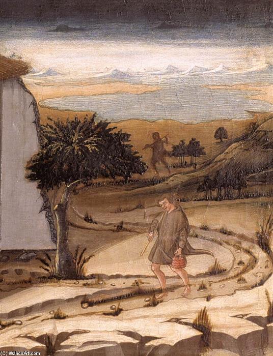 Nativity (detail) — Bicci Di Neri